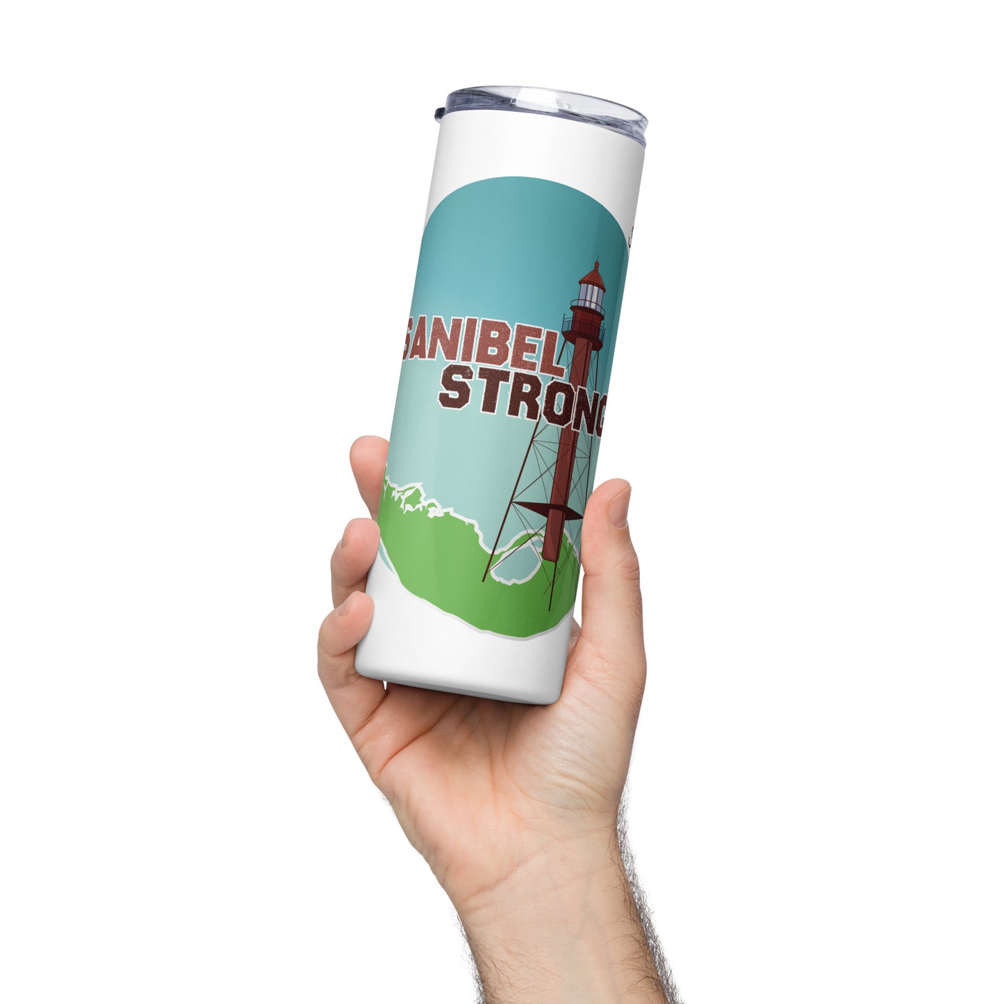 Sanibel Strong Standing Tall Stainless Steel Tumbler