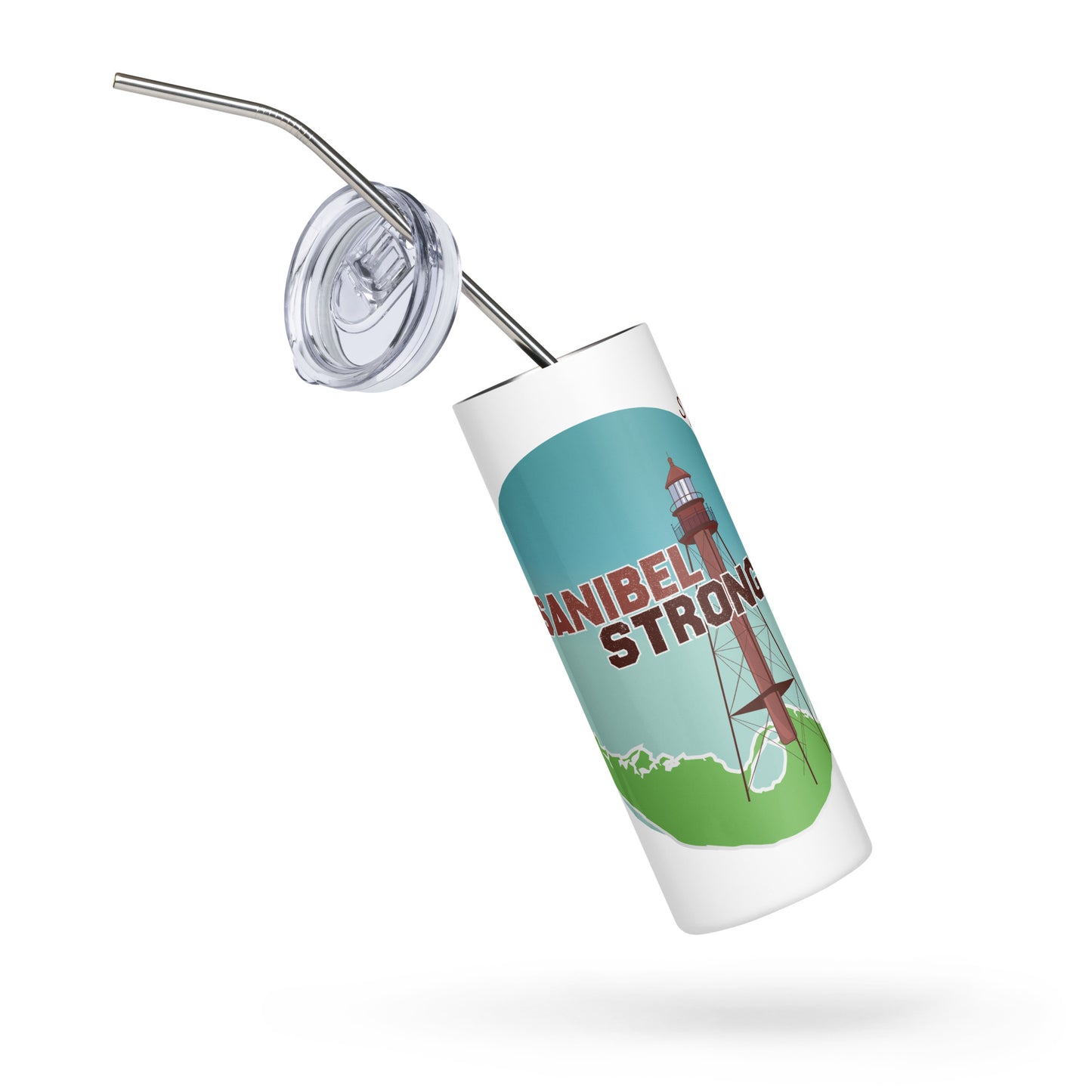 Sanibel Strong Standing Tall Stainless Steel Tumbler