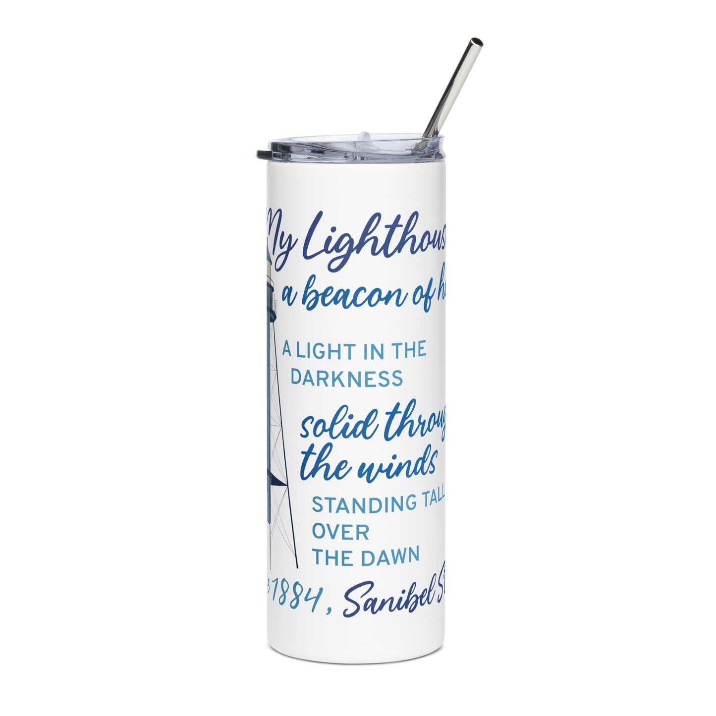 My Lighthouse Poem - Stainless Steel Tumbler