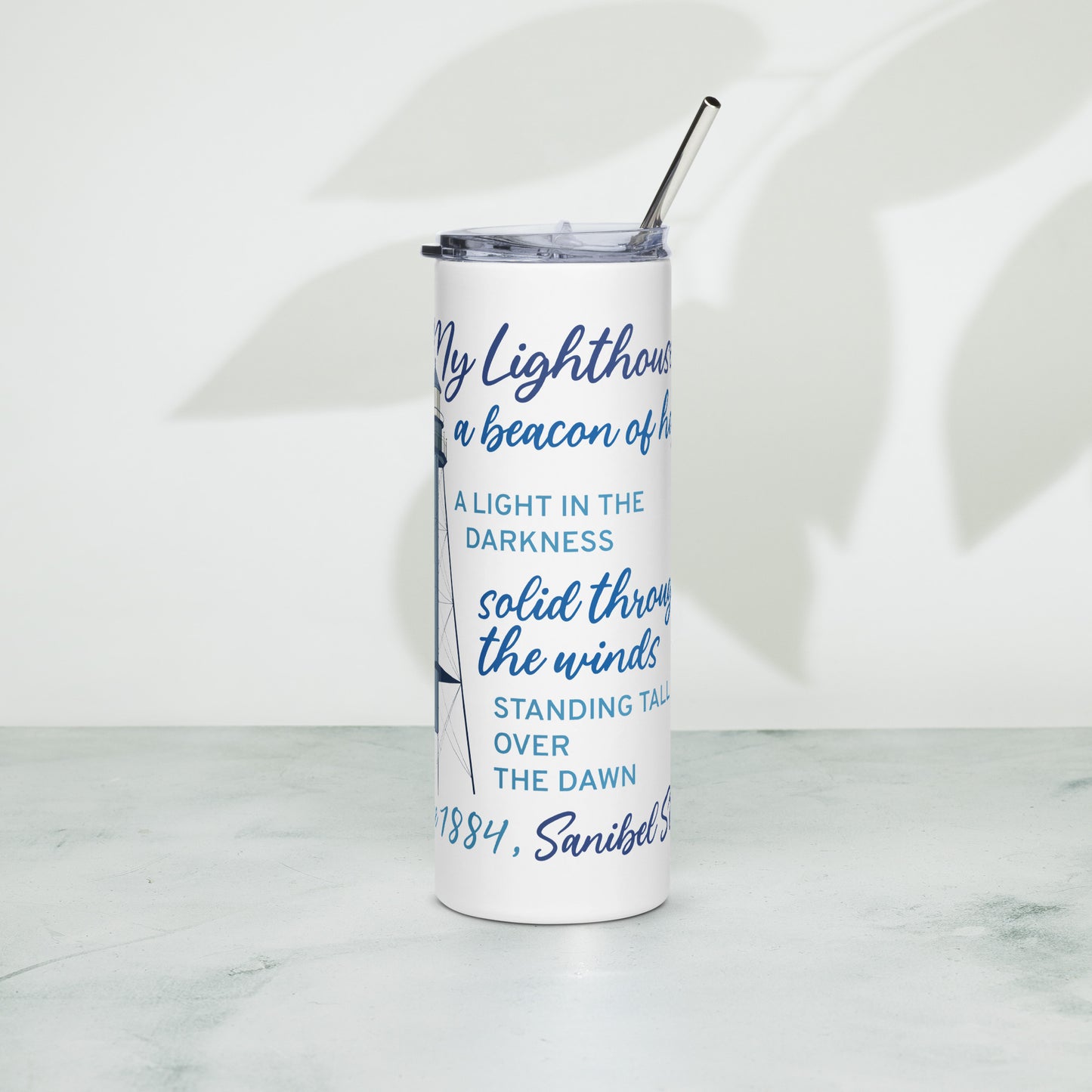 My Lighthouse Poem - Stainless Steel Tumbler