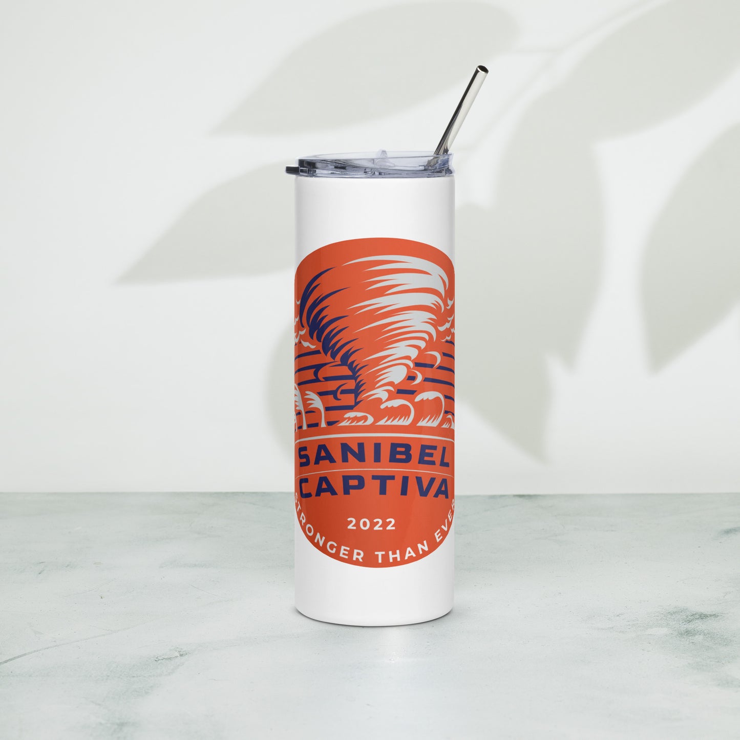 SanCap Stronger Than Ever Stainless Steel Tumbler