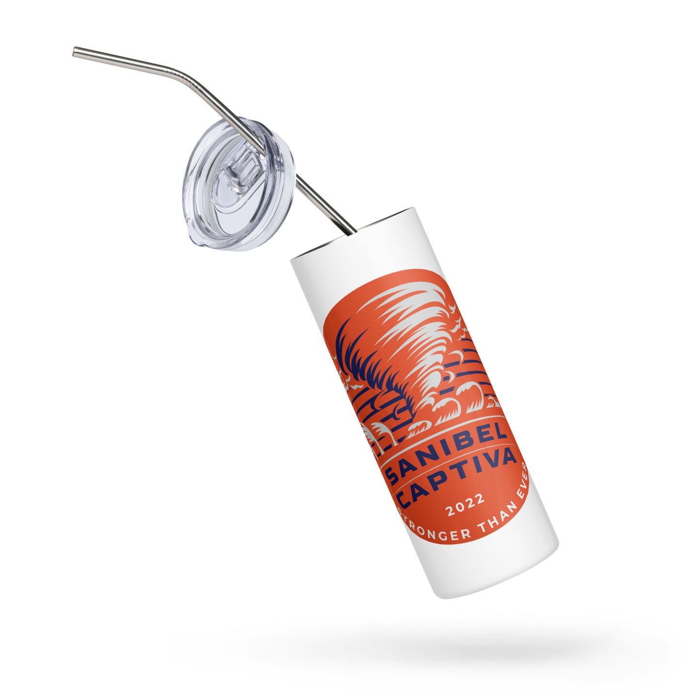 SanCap Stronger Than Ever Stainless Steel Tumbler