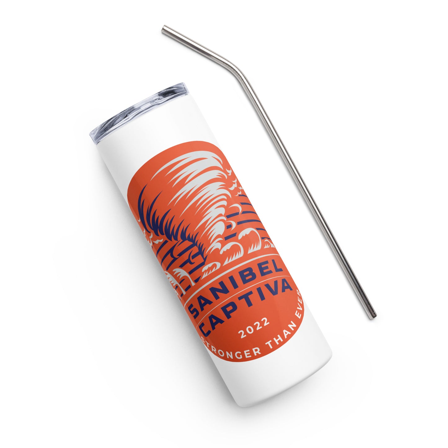 SanCap Stronger Than Ever Stainless Steel Tumbler