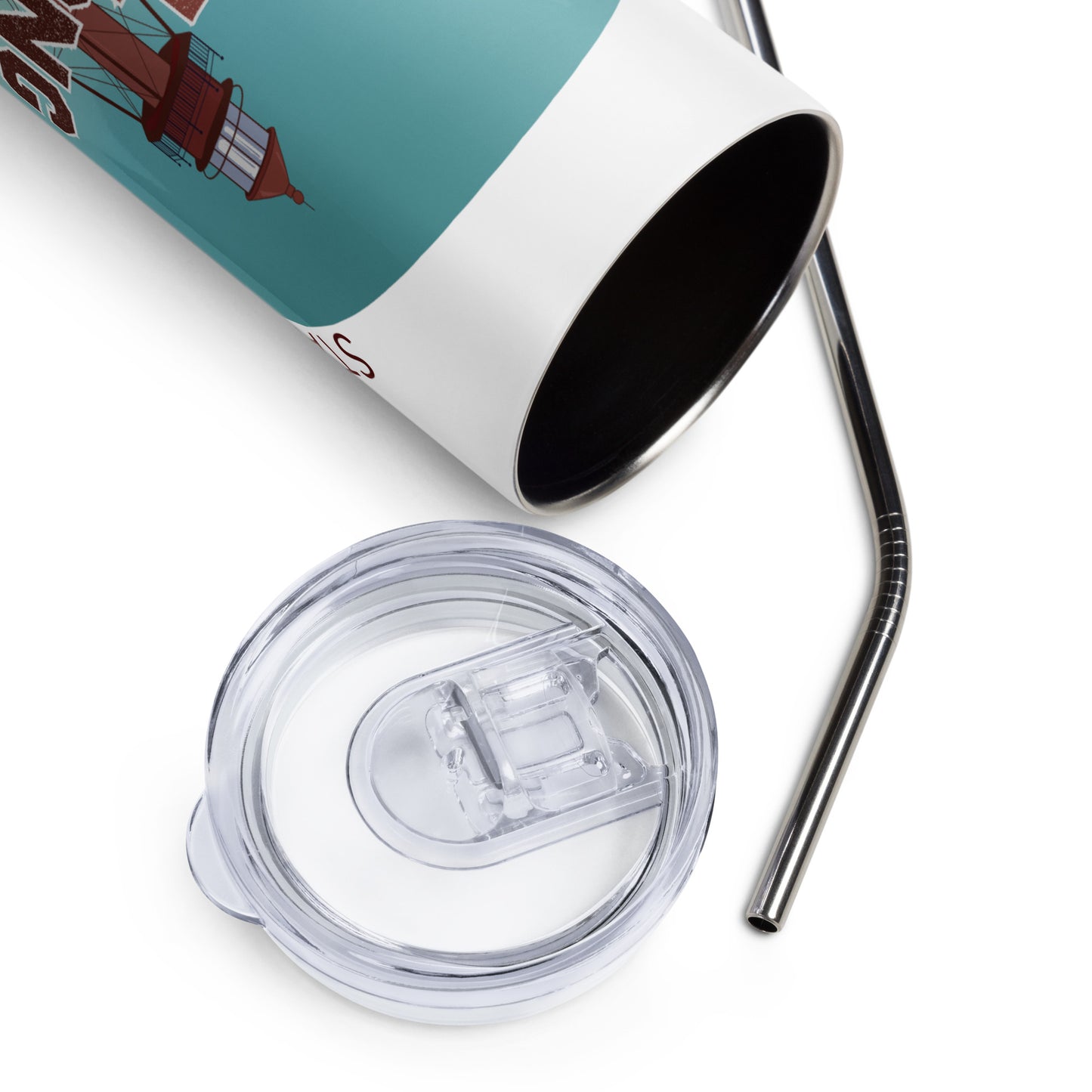 Sanibel Strong Standing Tall Stainless Steel Tumbler