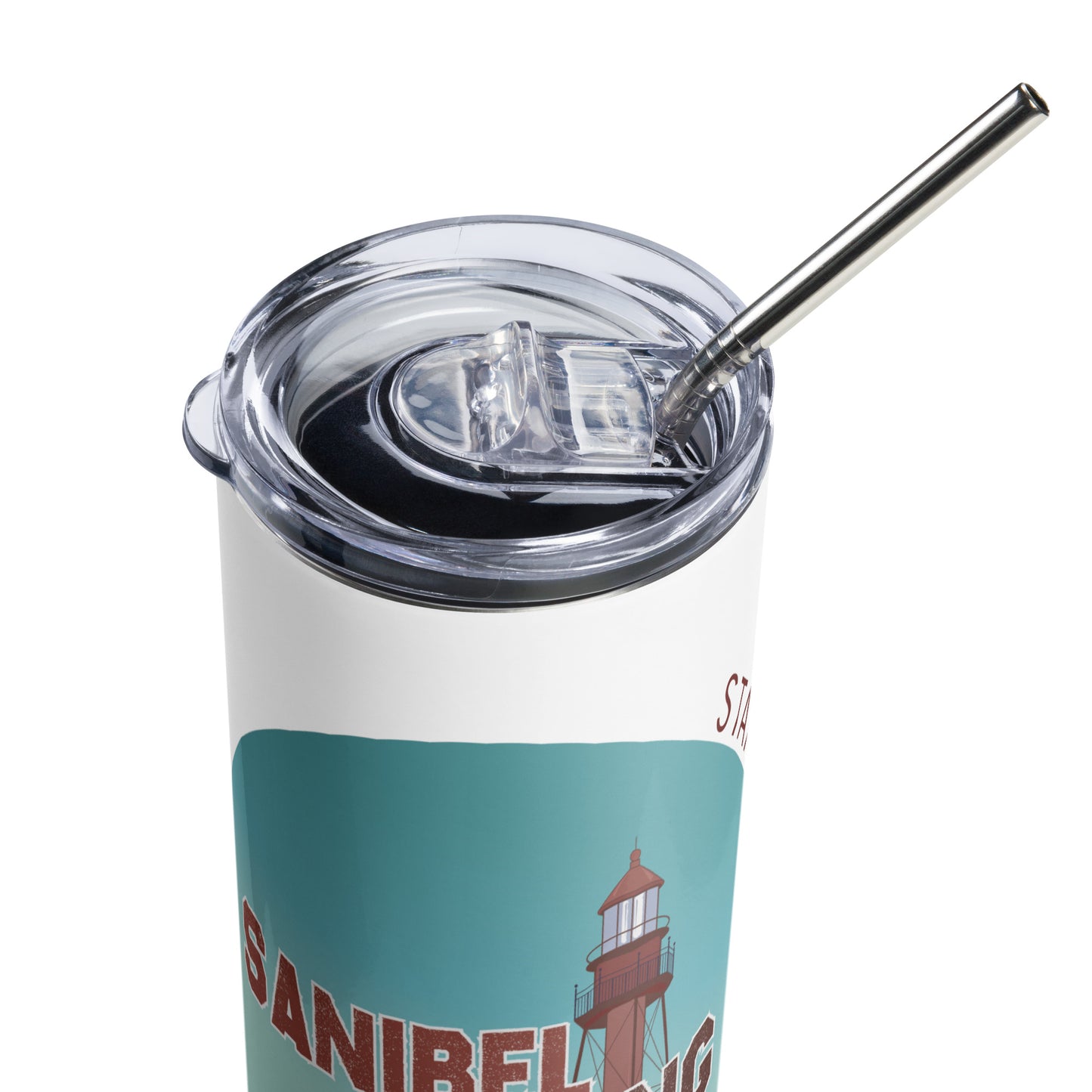 Sanibel Strong Standing Tall Stainless Steel Tumbler
