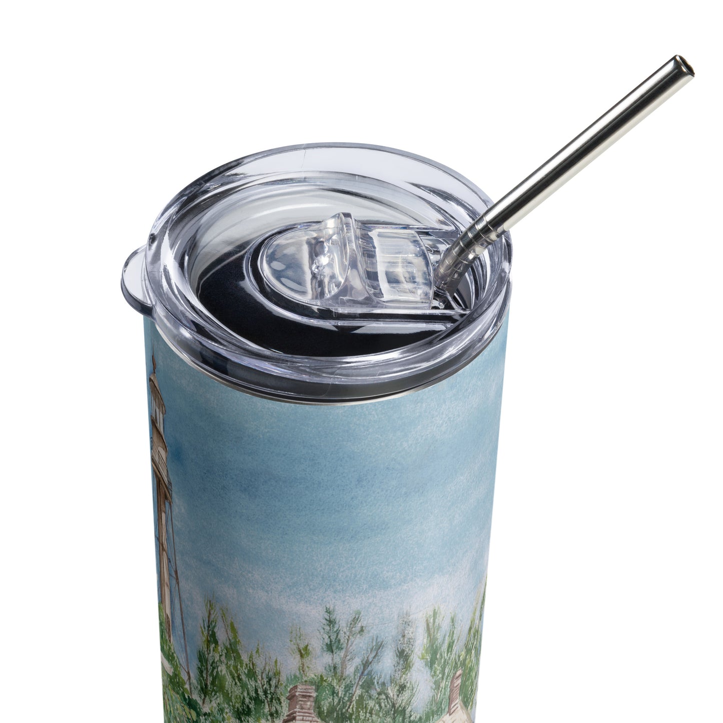Sanibel Lighthouse Driftwood Tumbler