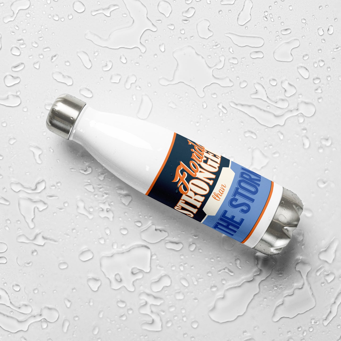 Florida Stronger Than The Storm Water Bottle