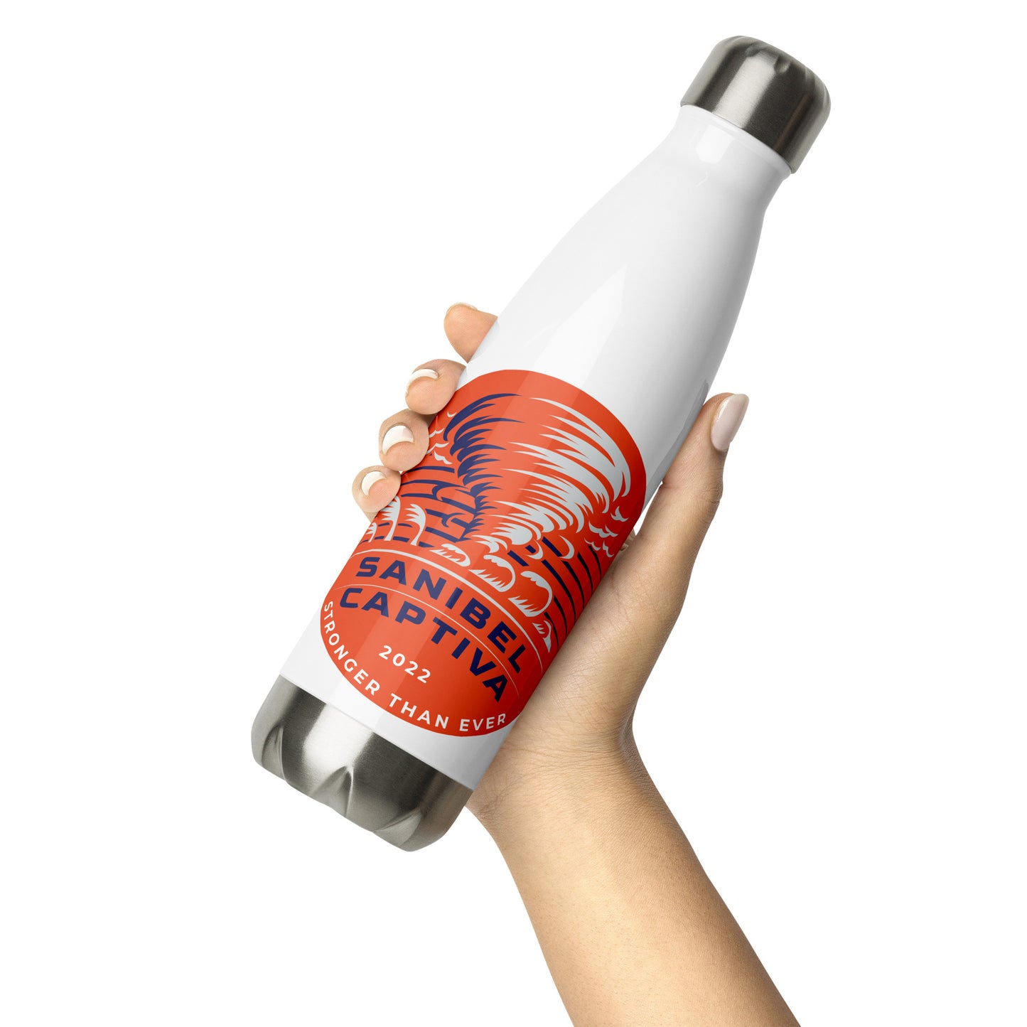 SanCap Stronger Than Ever Stainless Steel Water Bottle