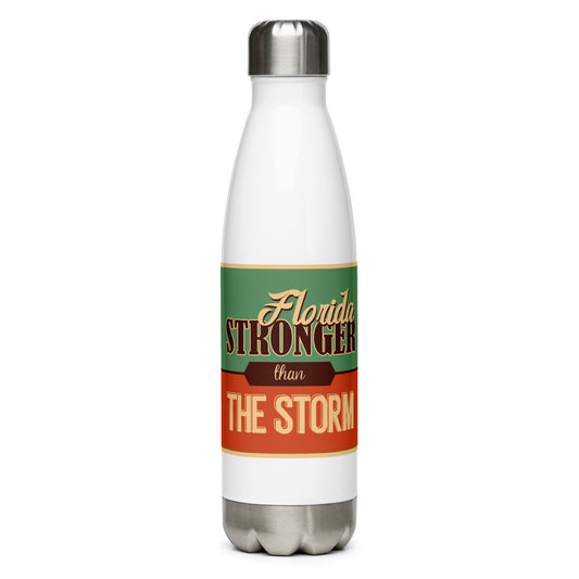 Florida Stronger Than The Storm Water Bottle