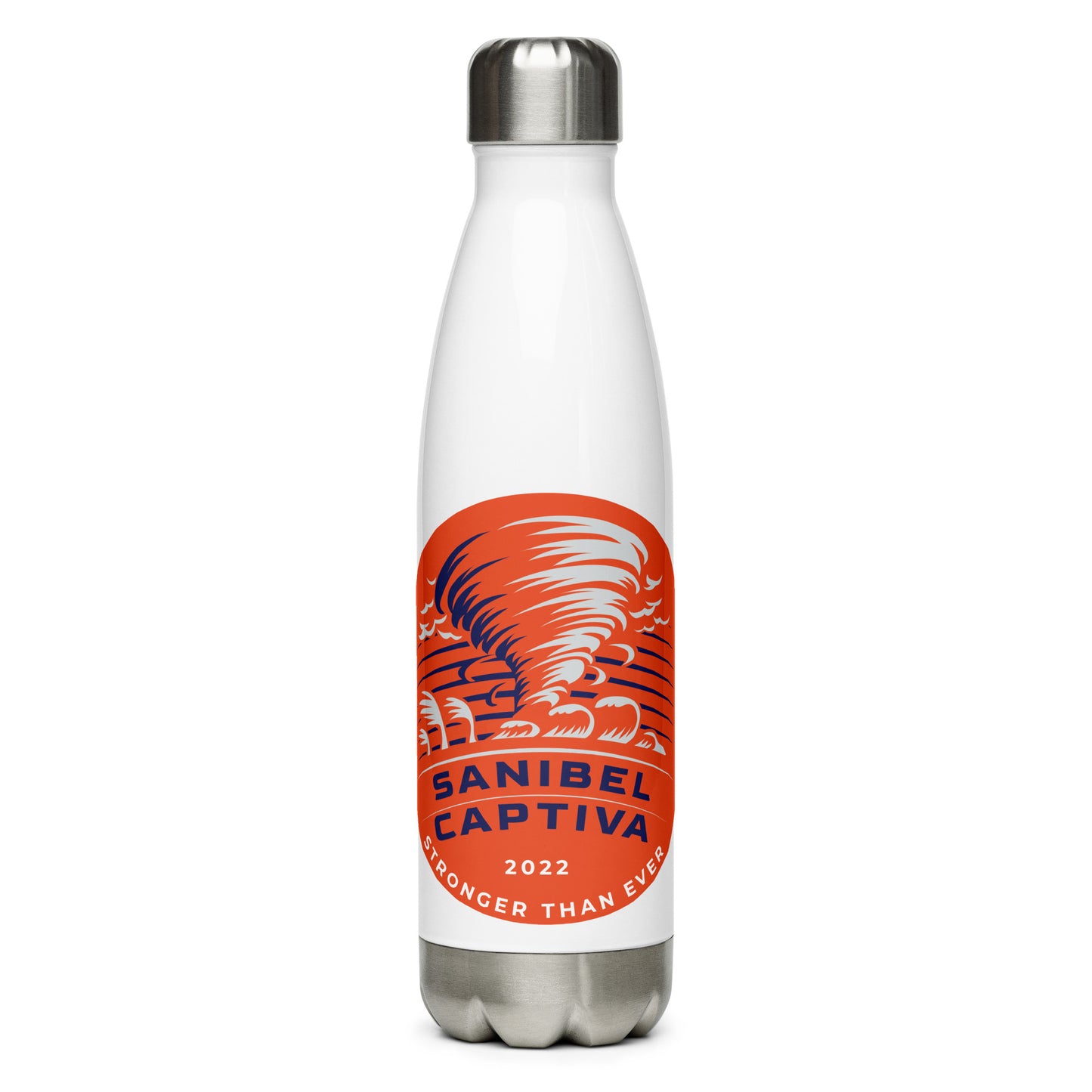 SanCap Stronger Than Ever Stainless Steel Water Bottle