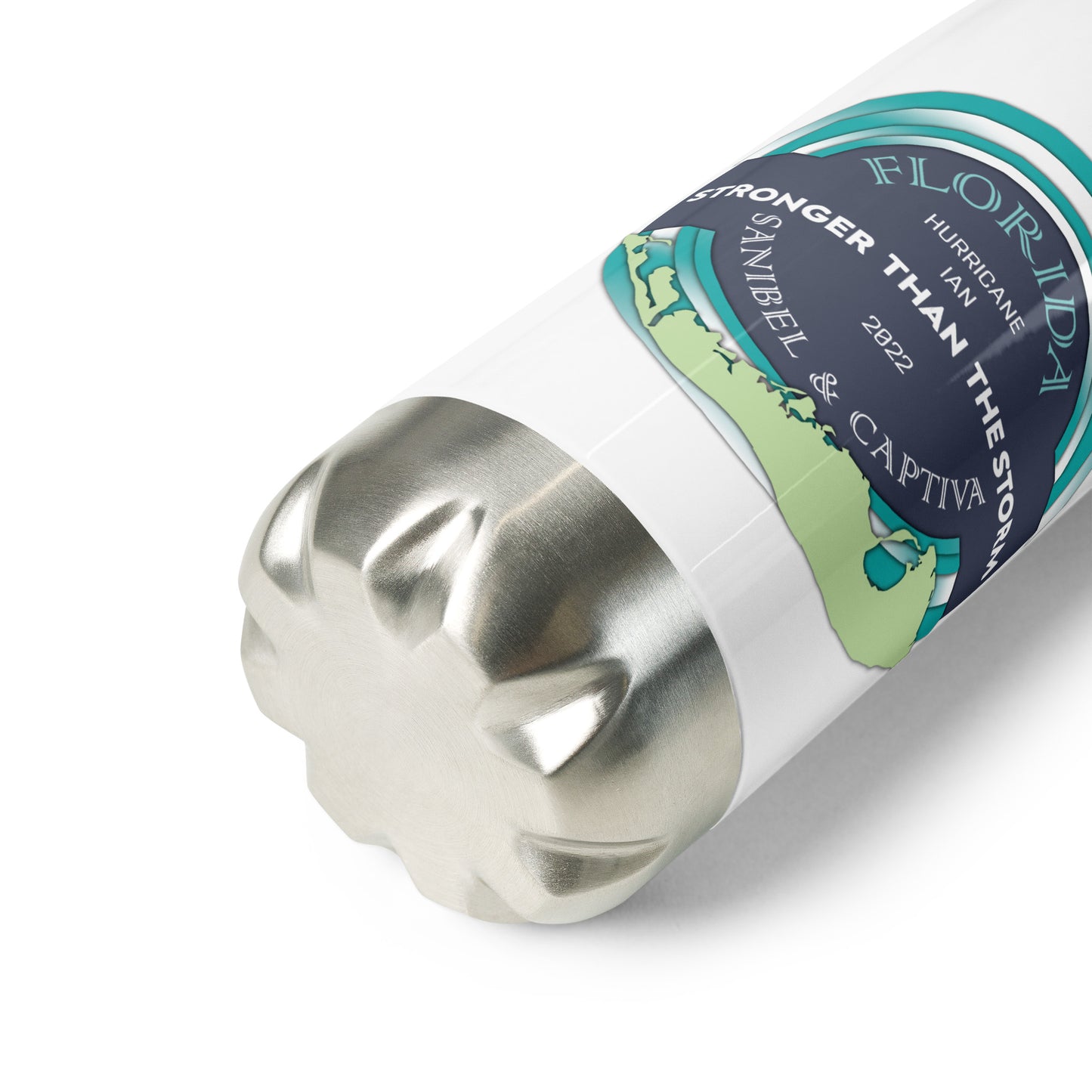 Sanibel Captiva Stronger Than The Storm Water Bottle