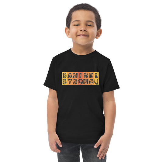 Sanibel Strong Toddler Shirt - Orange Design