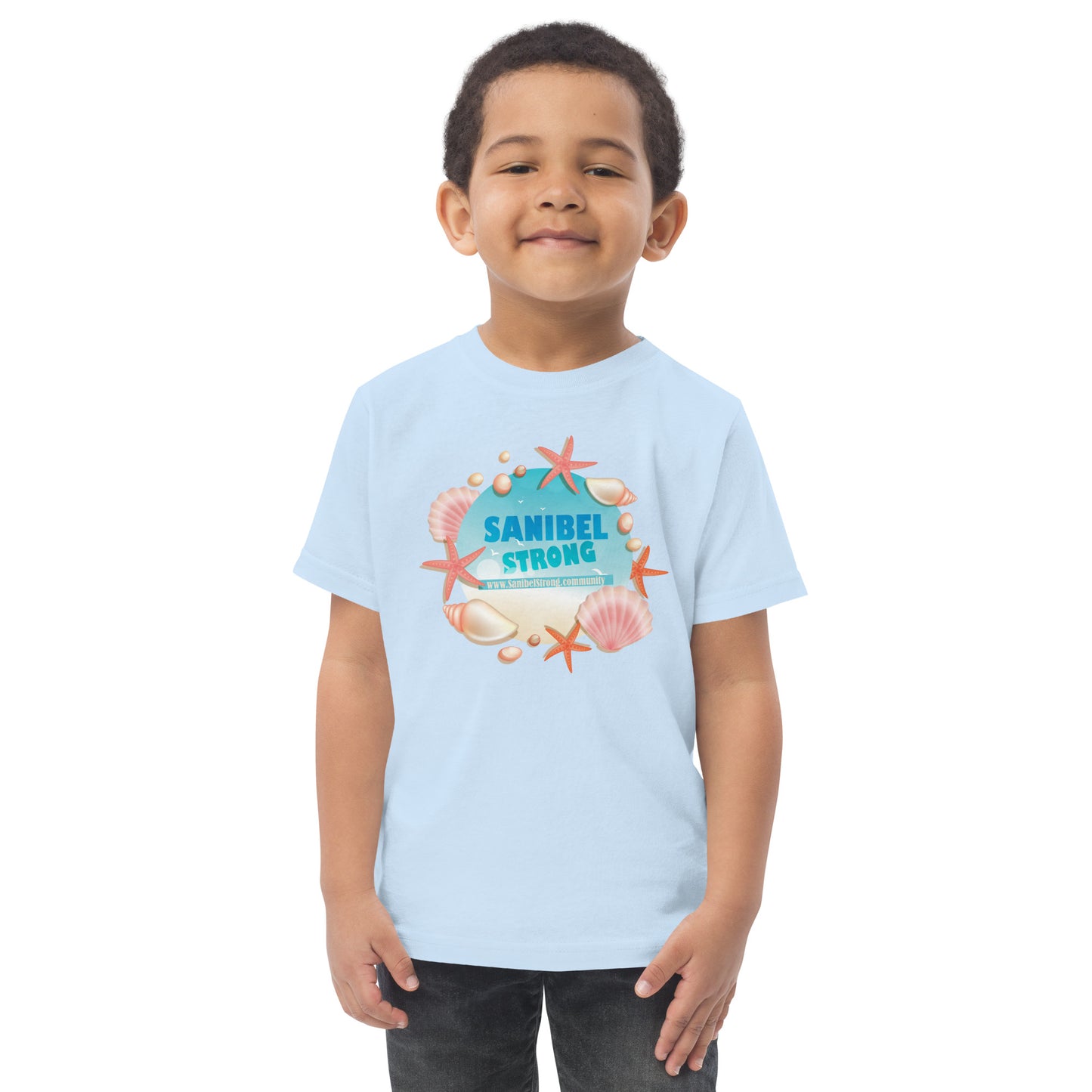 Sanibel Strong Starfish & Seashell - Toddler T-shirt