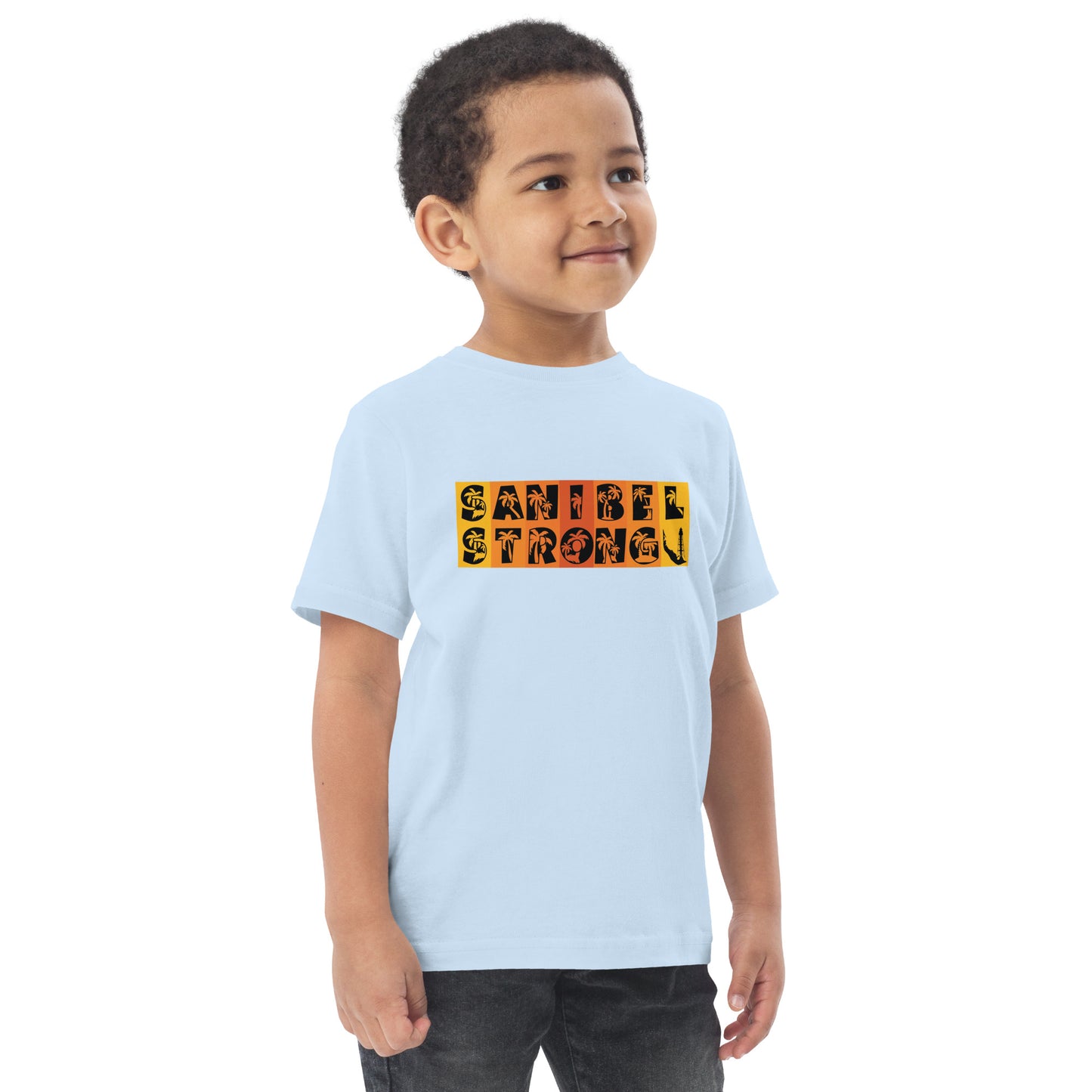 Sanibel Strong Toddler Shirt - Orange Design