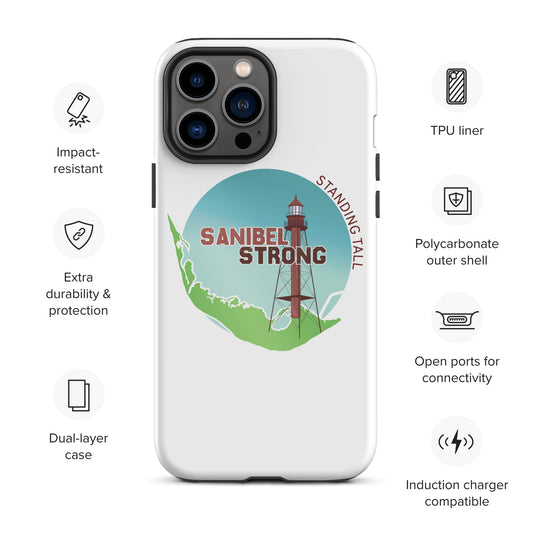 Sanibel Strong Standing Tall Tough iPhone case