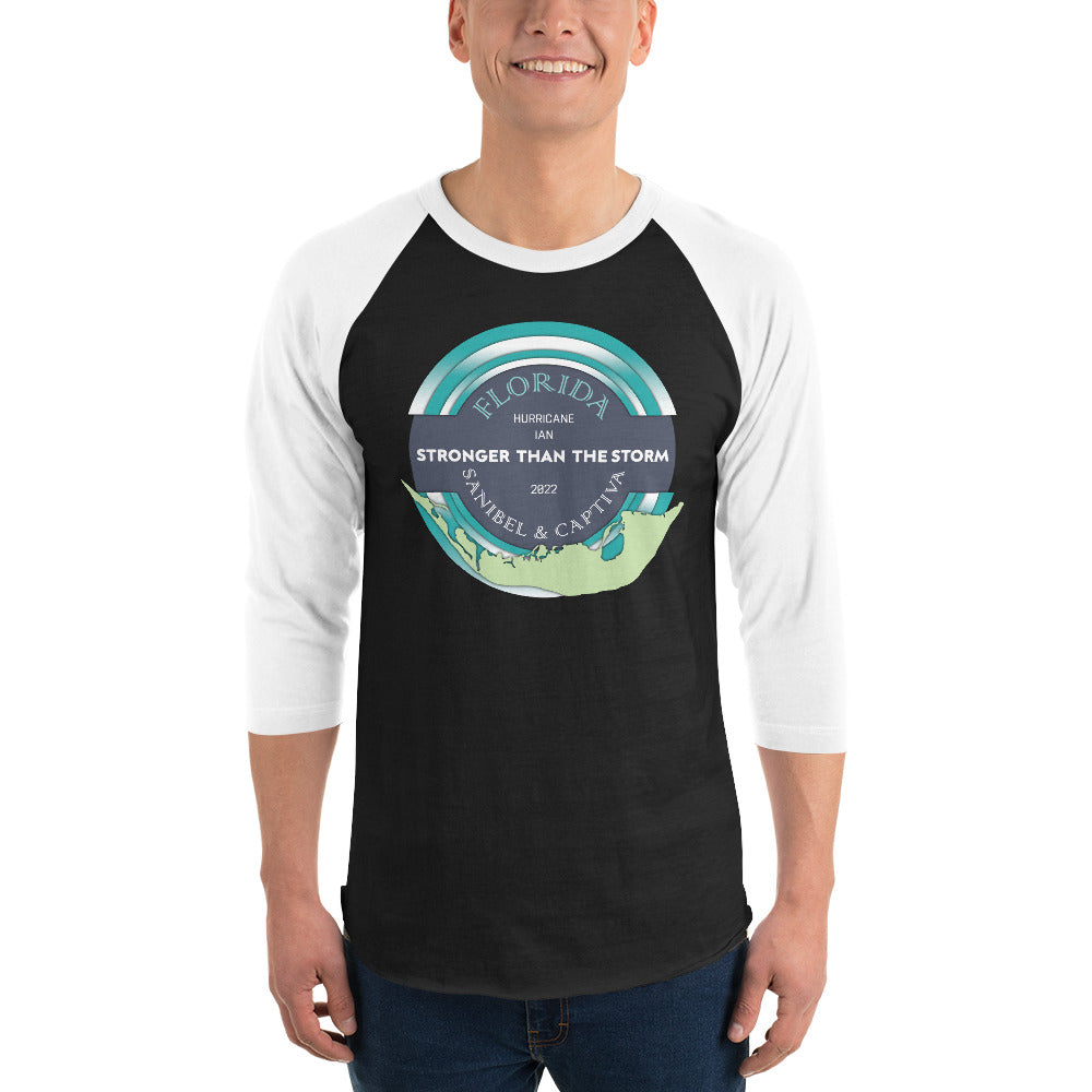 Sanibel Captiva Stronger Than The Storm 3/4 Sleeve Shirt