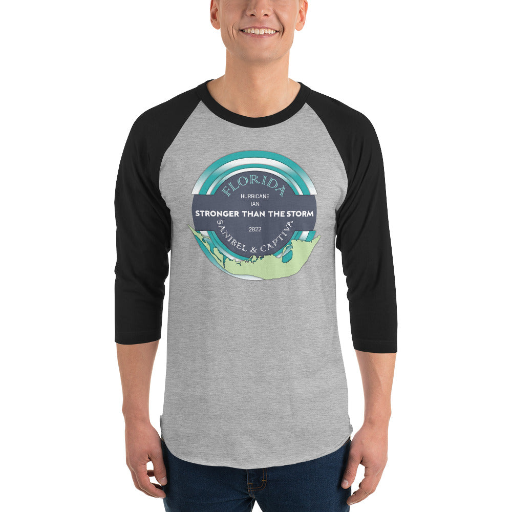 Sanibel Captiva Stronger Than The Storm 3/4 Sleeve Shirt