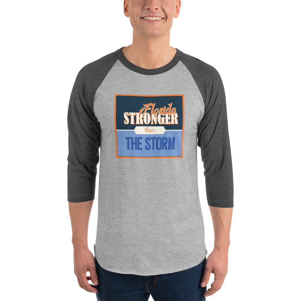 Florida Stronger Than The Storm 3/4 Sleeve Shirt
