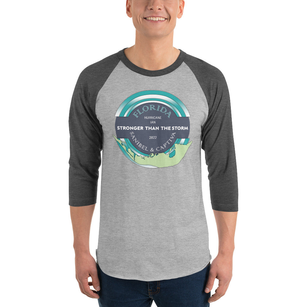 Sanibel Captiva Stronger Than The Storm 3/4 Sleeve Shirt