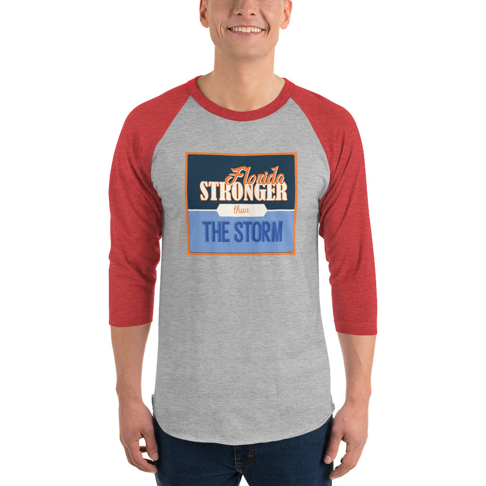 Florida Stronger Than The Storm 3/4 Sleeve Shirt