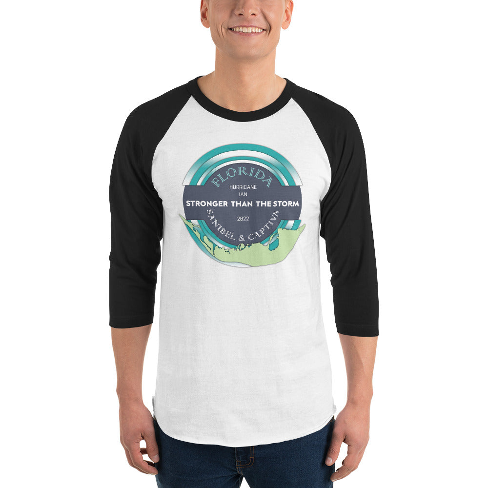Sanibel Captiva Stronger Than The Storm 3/4 Sleeve Shirt