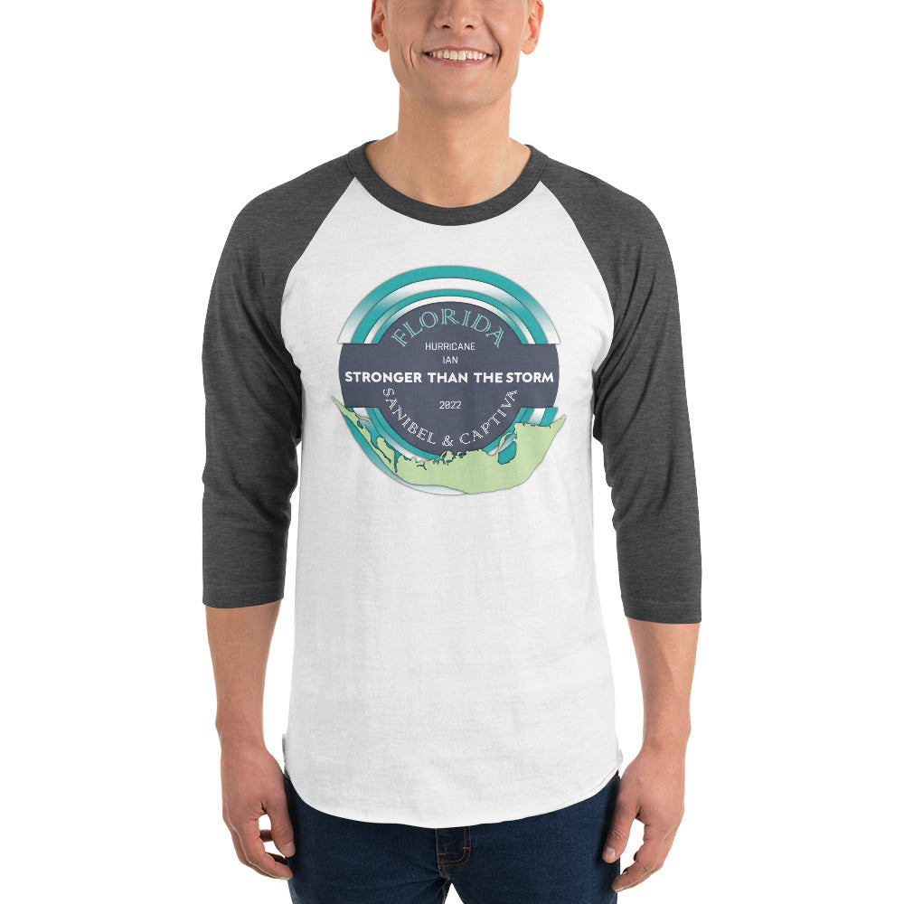 Sanibel Captiva Stronger Than The Storm 3/4 Sleeve Shirt