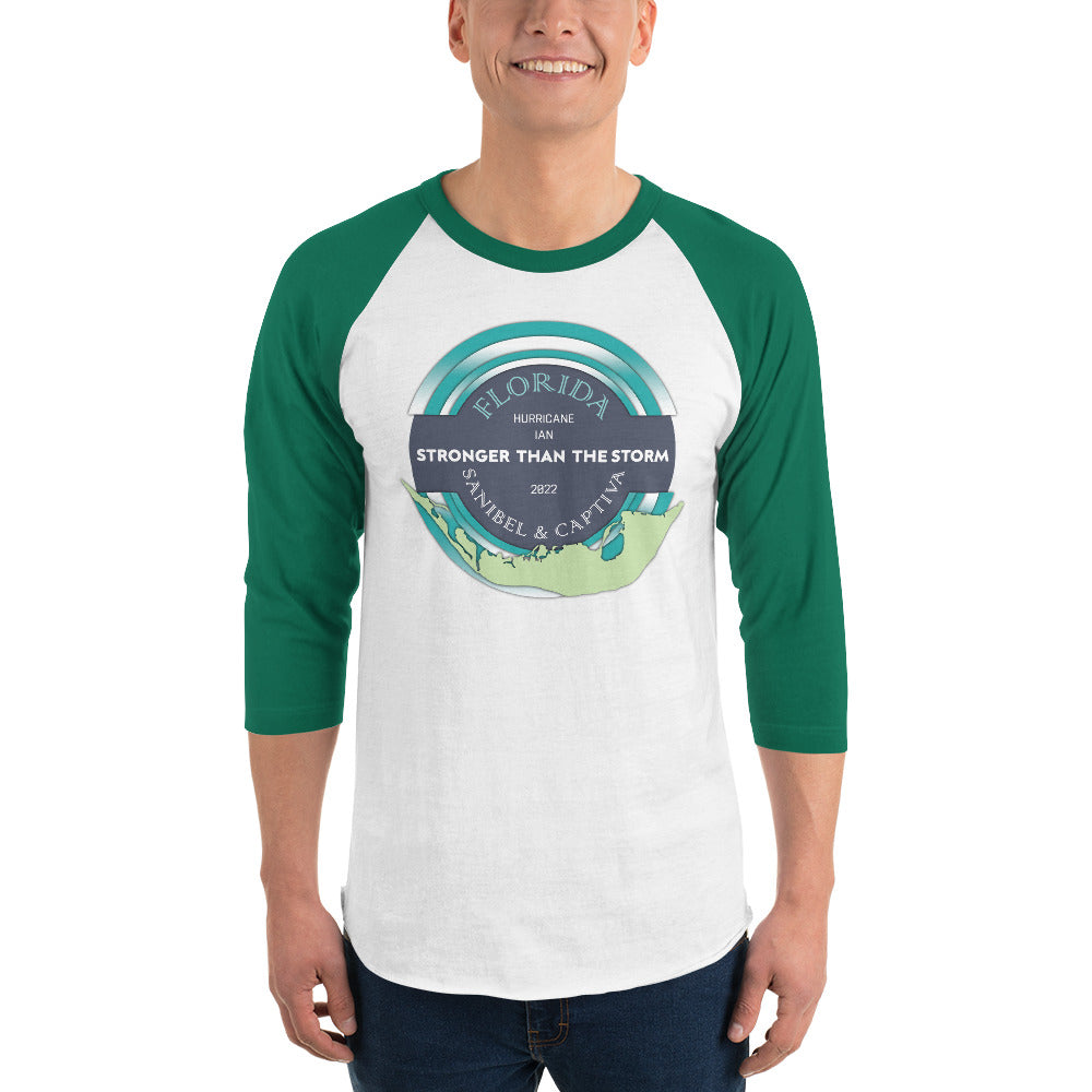 Sanibel Captiva Stronger Than The Storm 3/4 Sleeve Shirt