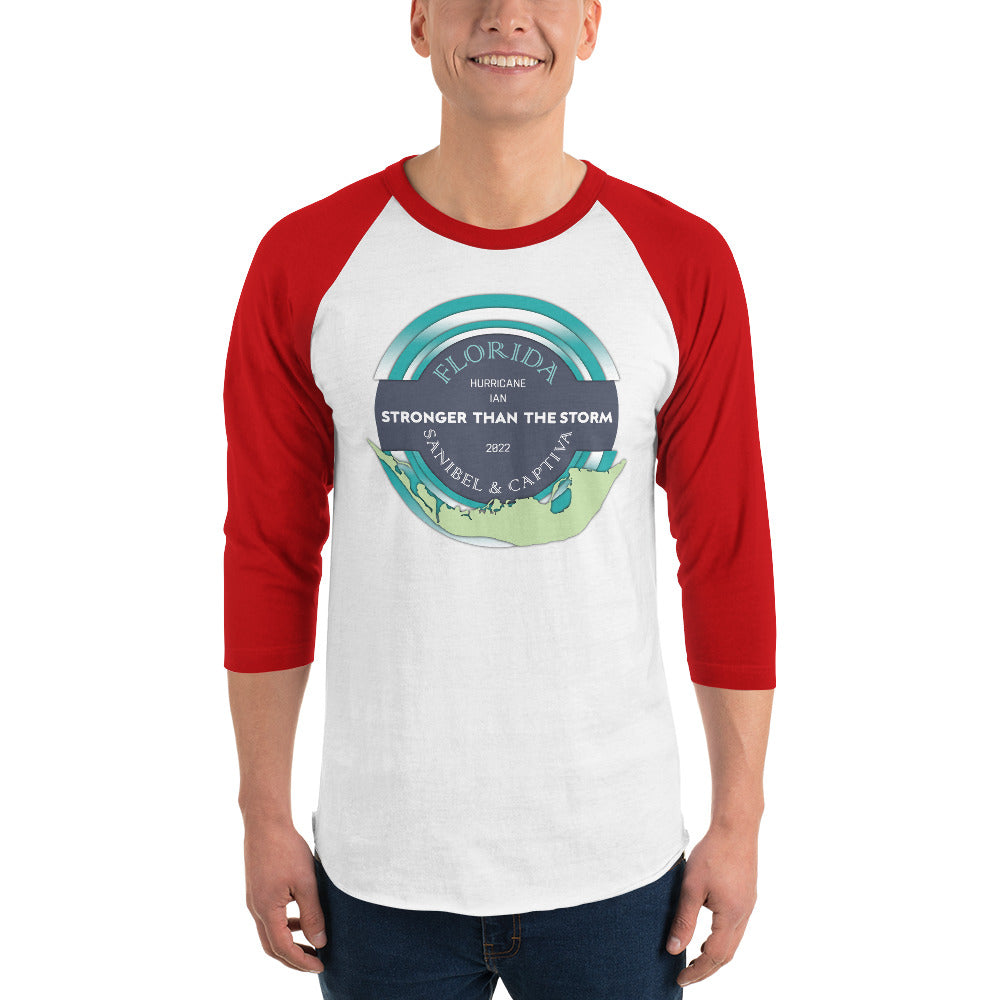 Sanibel Captiva Stronger Than The Storm 3/4 Sleeve Shirt