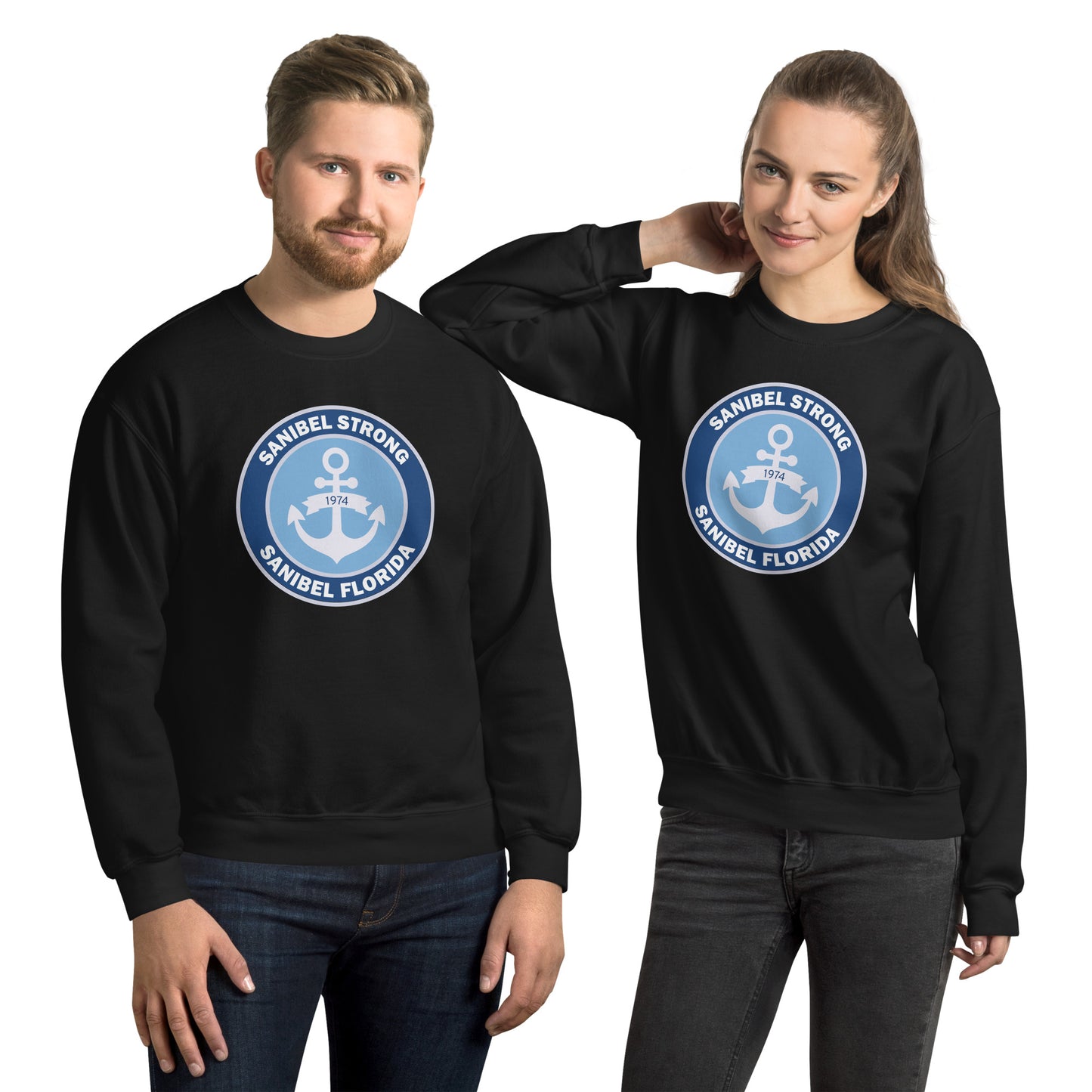 Sanibel Strong - Anchor - Unisex Sweatshirt