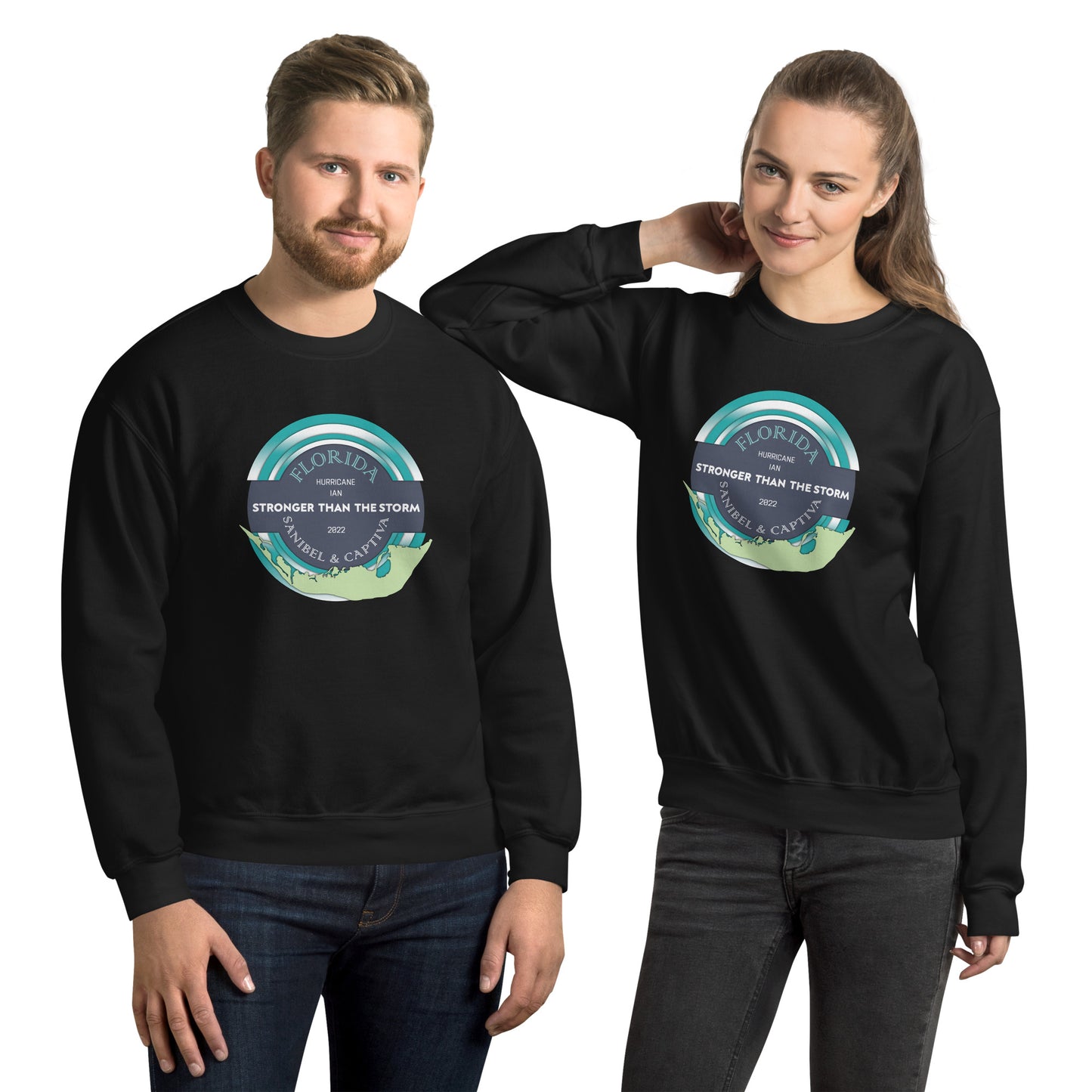 Sanibel Captiva Stronger Than The Storm Unisex Sweatshirt