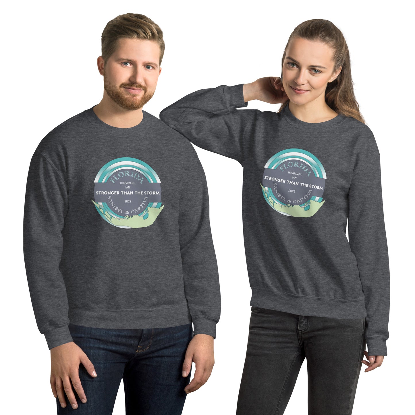 Sanibel Captiva Stronger Than The Storm Unisex Sweatshirt