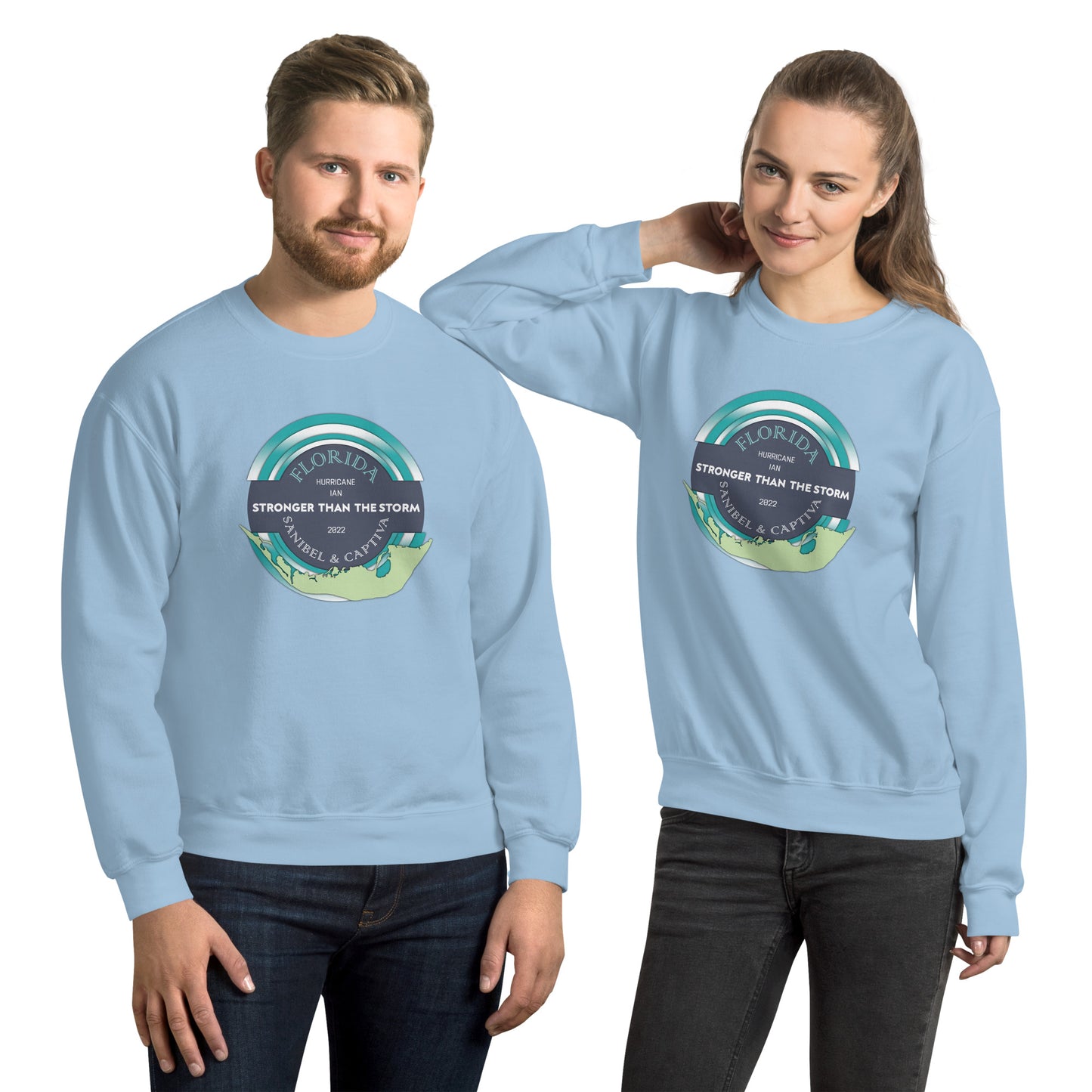 Sanibel Captiva Stronger Than The Storm Unisex Sweatshirt