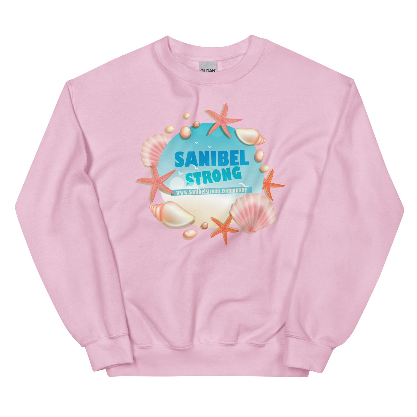 Sanibel Strong Starfish & Seashells - Unisex Sweatshirt