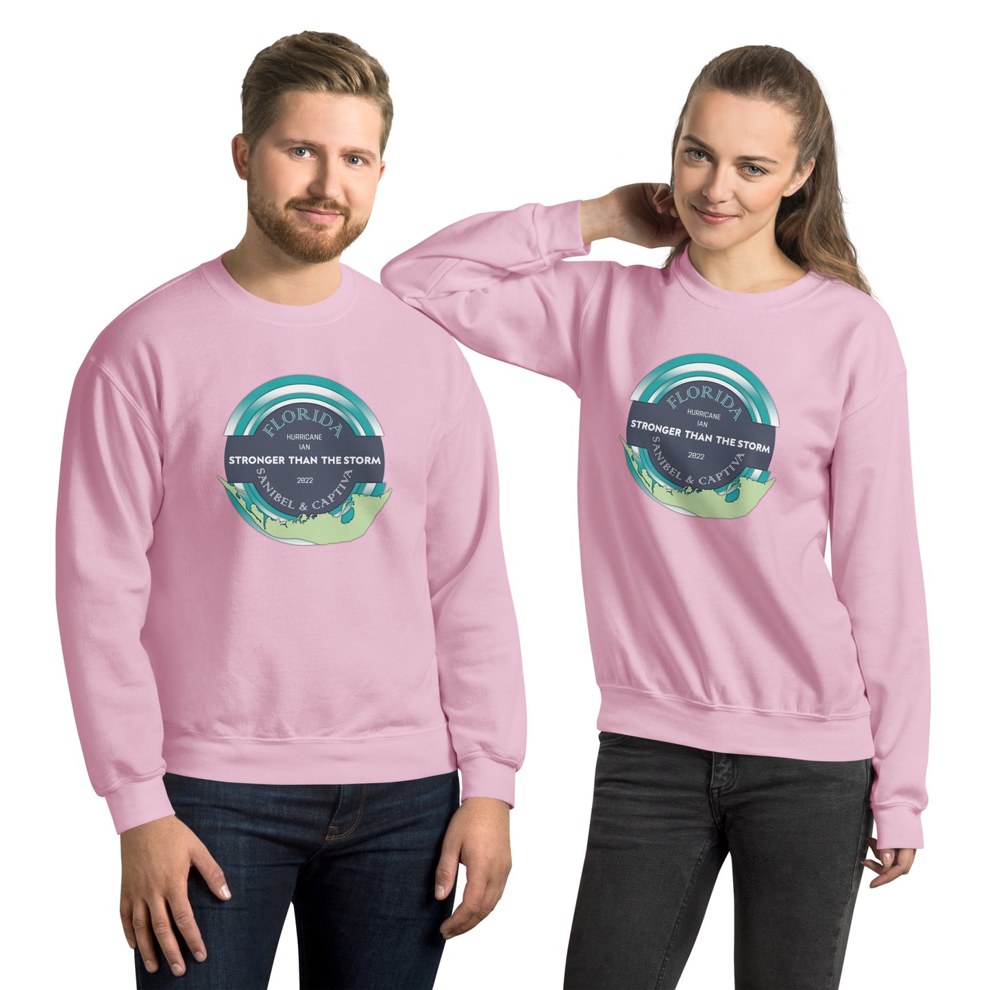 Sanibel Captiva Stronger Than The Storm Unisex Sweatshirt