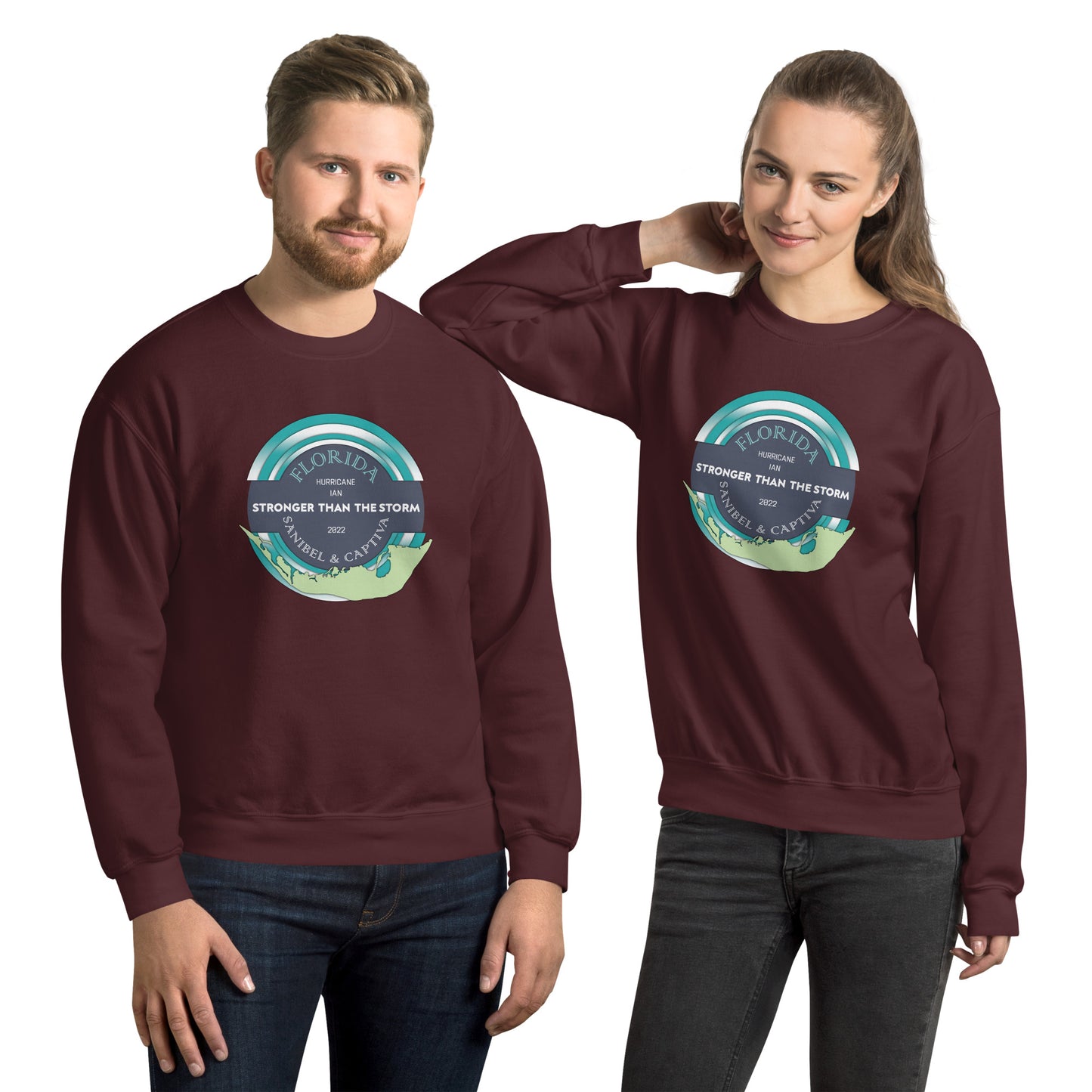Sanibel Captiva Stronger Than The Storm Unisex Sweatshirt