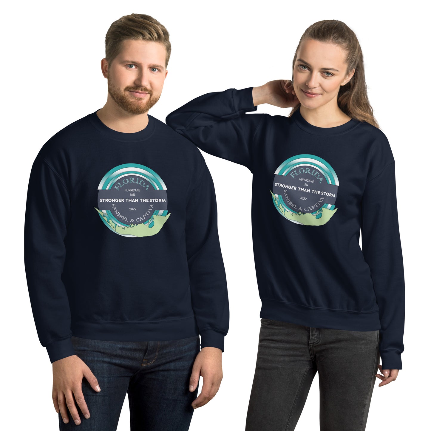 Sanibel Captiva Stronger Than The Storm Unisex Sweatshirt
