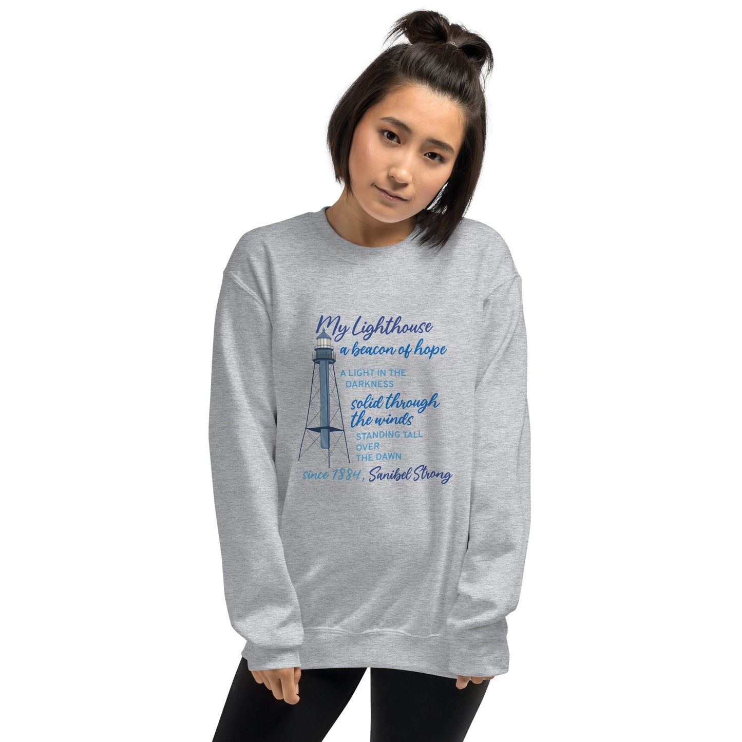 My Lighthouse Poem - Unisex Sweatshirt