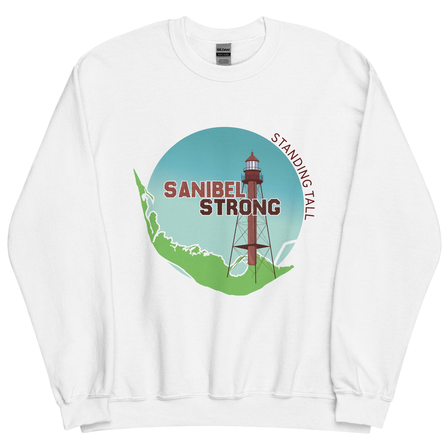 Sanibel Strong Standing Tall Unisex Sweatshirt