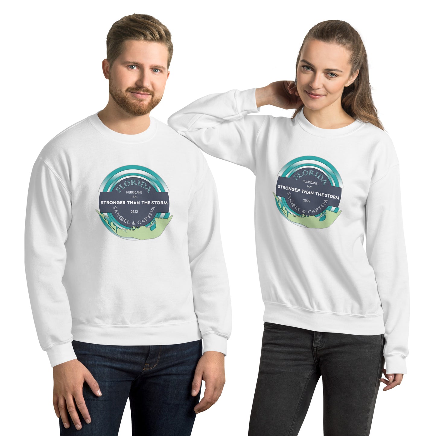 Sanibel Captiva Stronger Than The Storm Unisex Sweatshirt