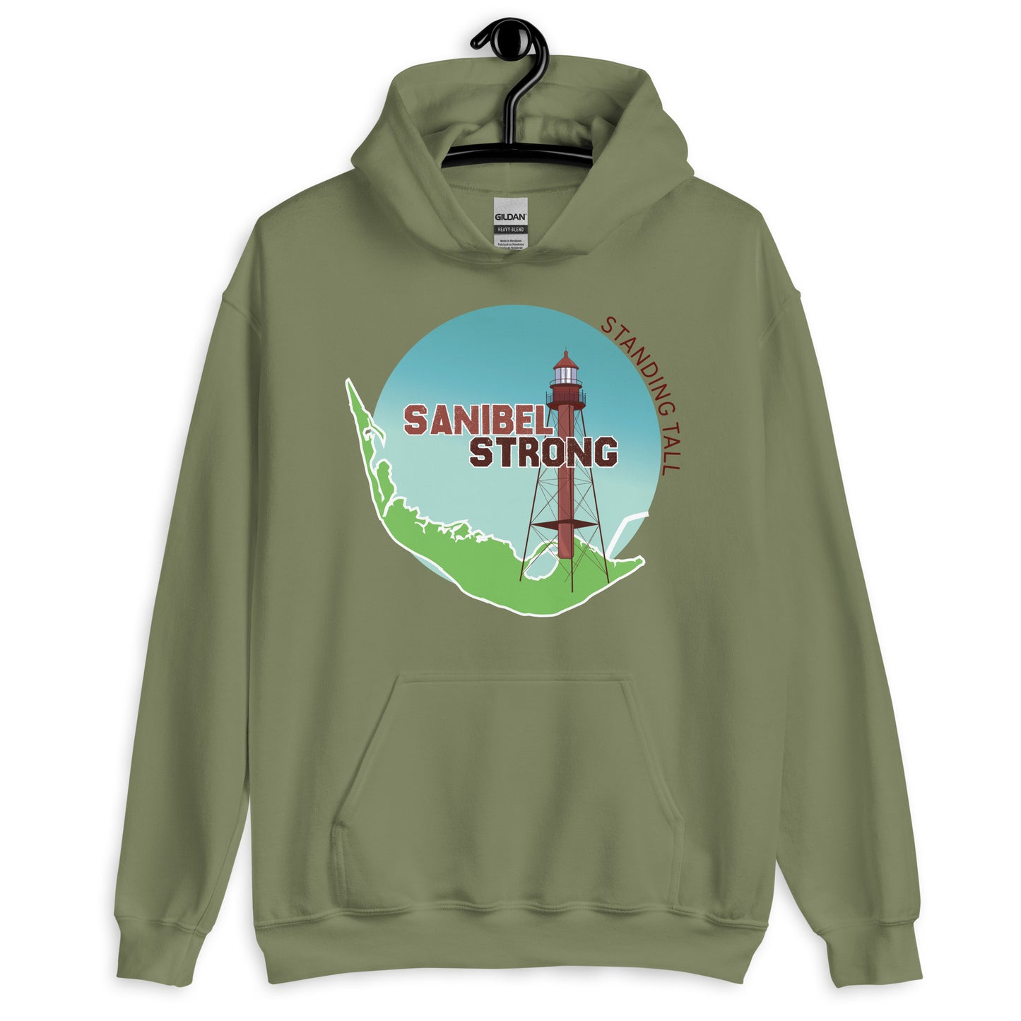 Sanibel Strong Standing Tall Unisex Hoodie