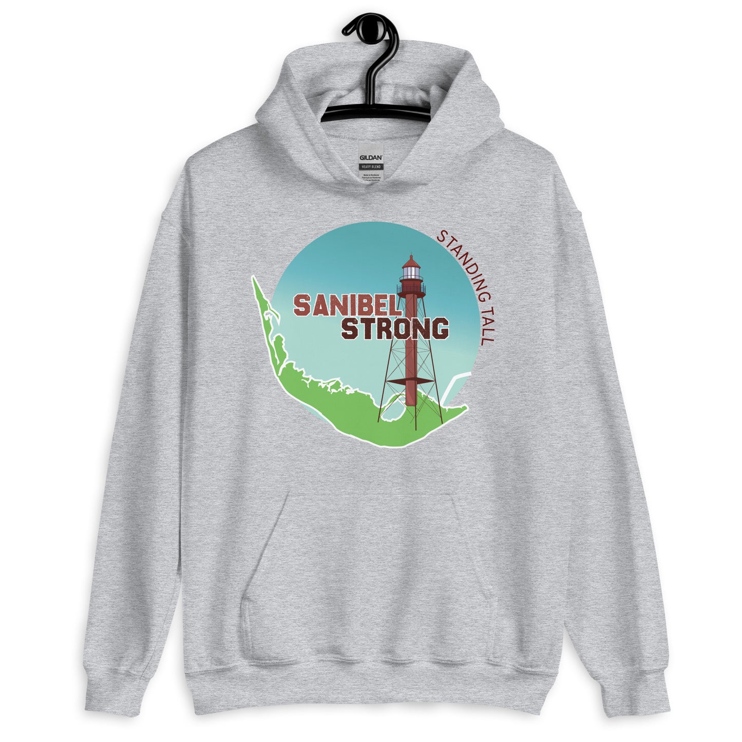 Sanibel Strong Standing Tall Unisex Hoodie