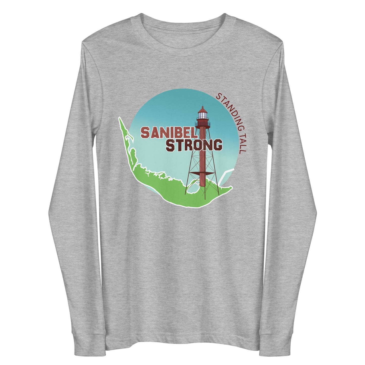 Sanibel Strong Standing Tall Unisex Long Sleeve Tee