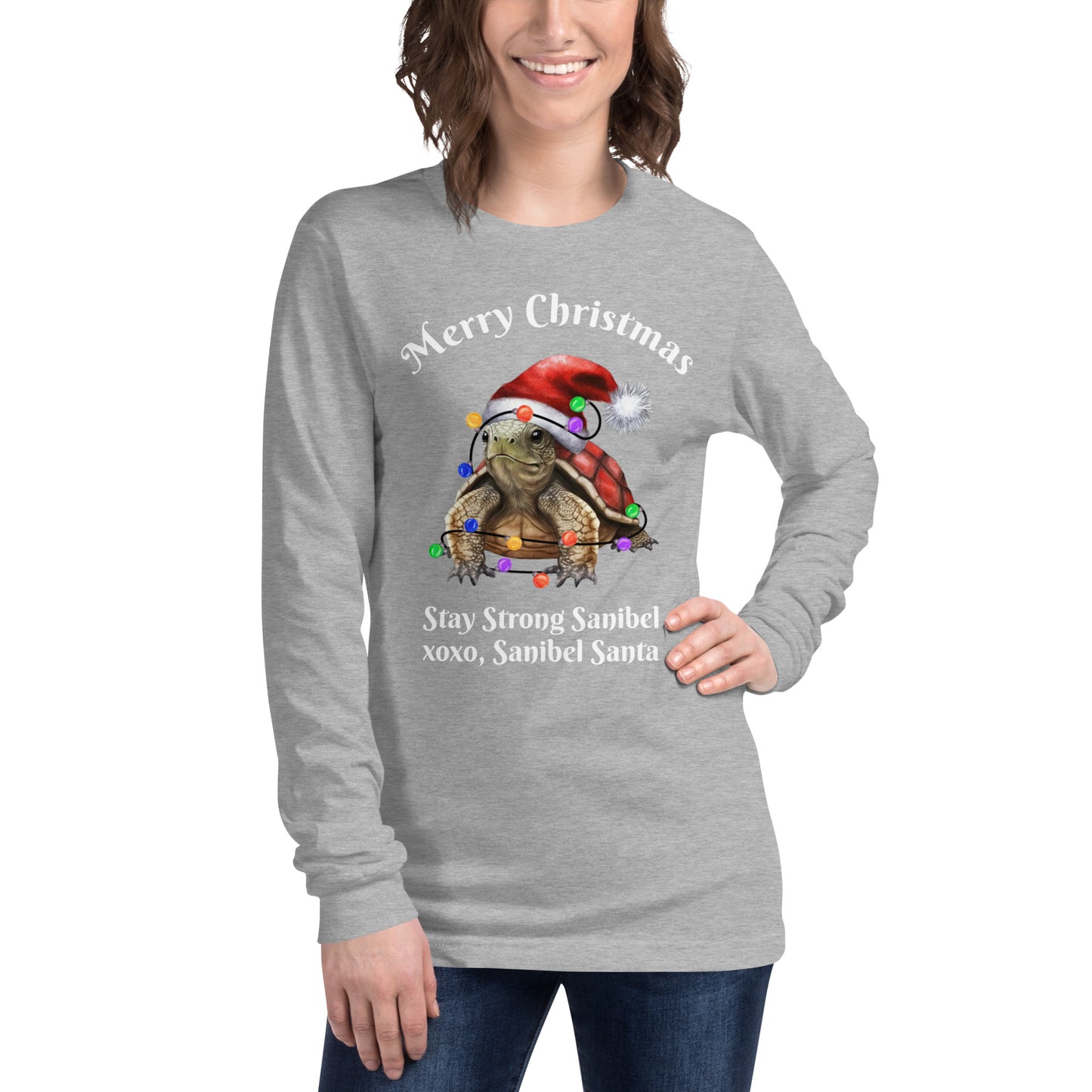 Sanibel Santa Unisex Long Sleeve Shirt