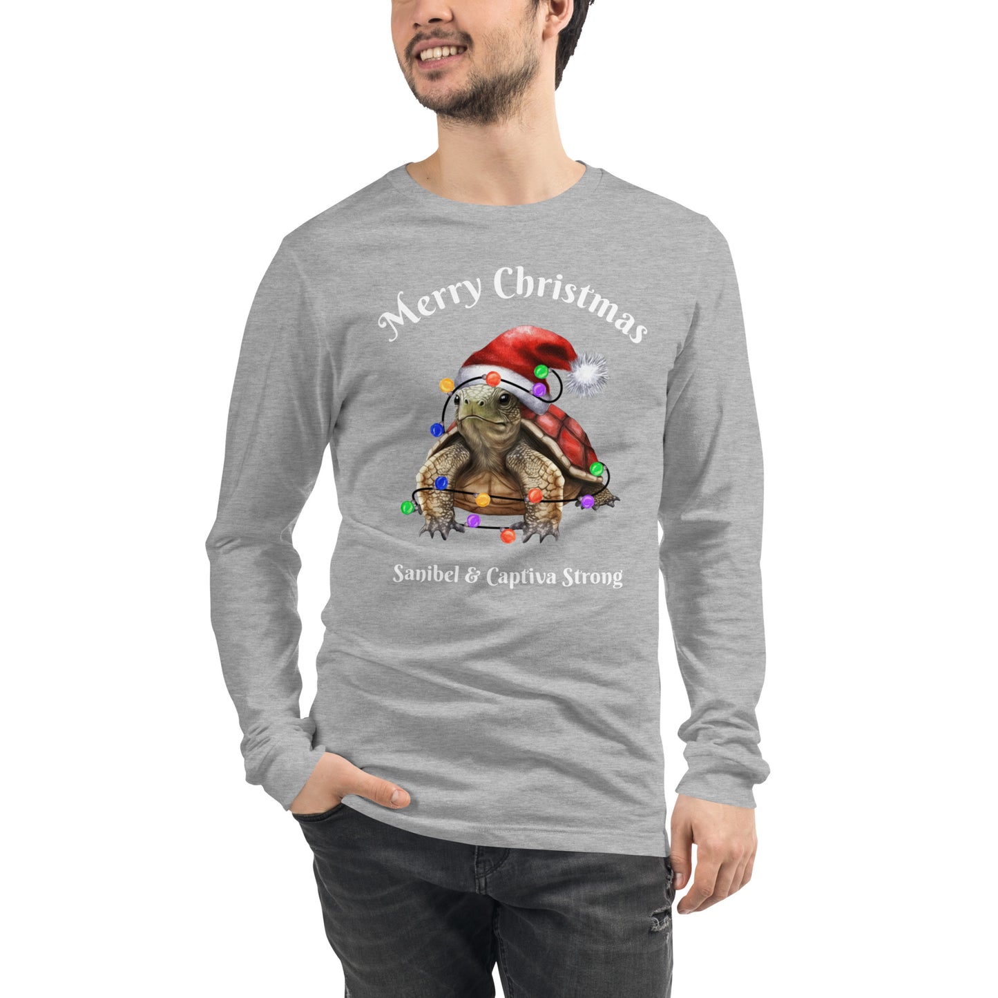 Sanibel Captiva Christmas Unisex Long Sleeve Shirt