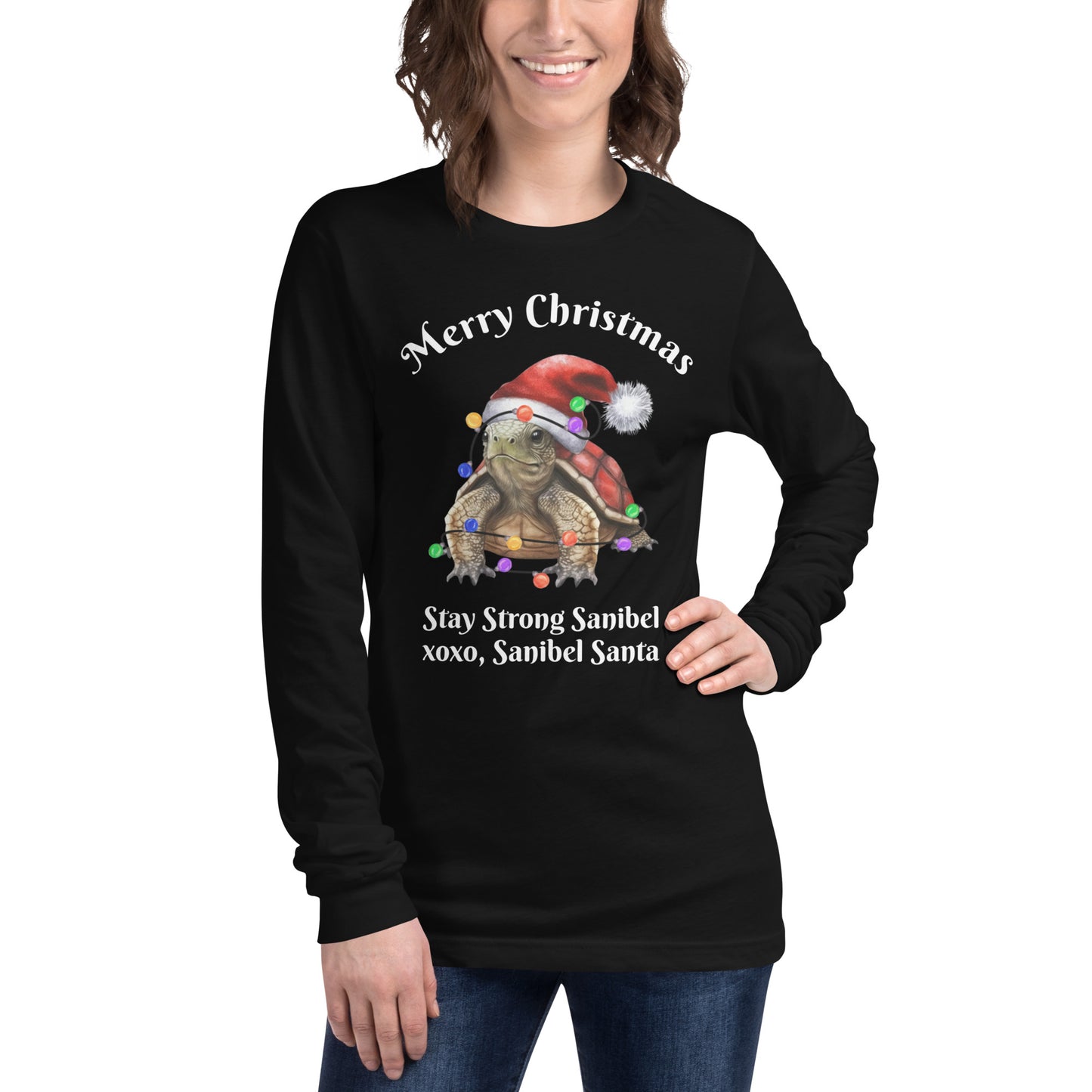 Sanibel Santa Unisex Long Sleeve Shirt