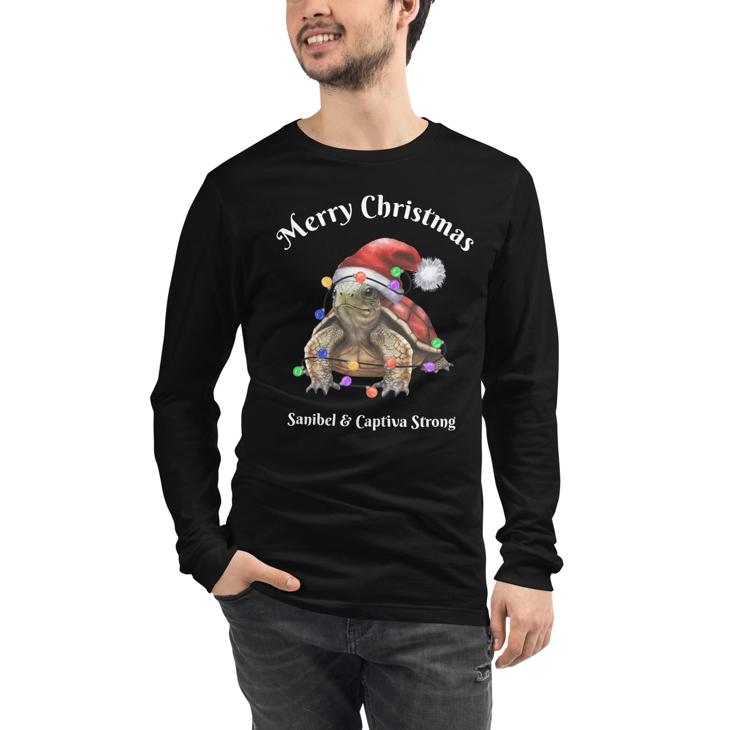 Sanibel Captiva Christmas Unisex Long Sleeve Shirt