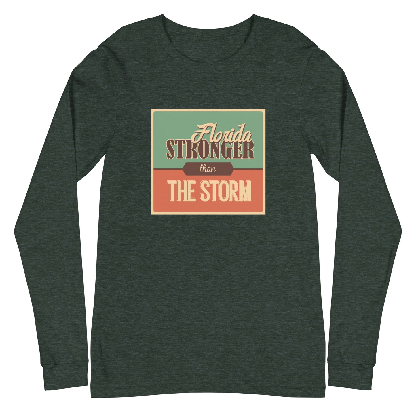 Florida Stronger Than The Storm Unisex Long Sleeve Shirt