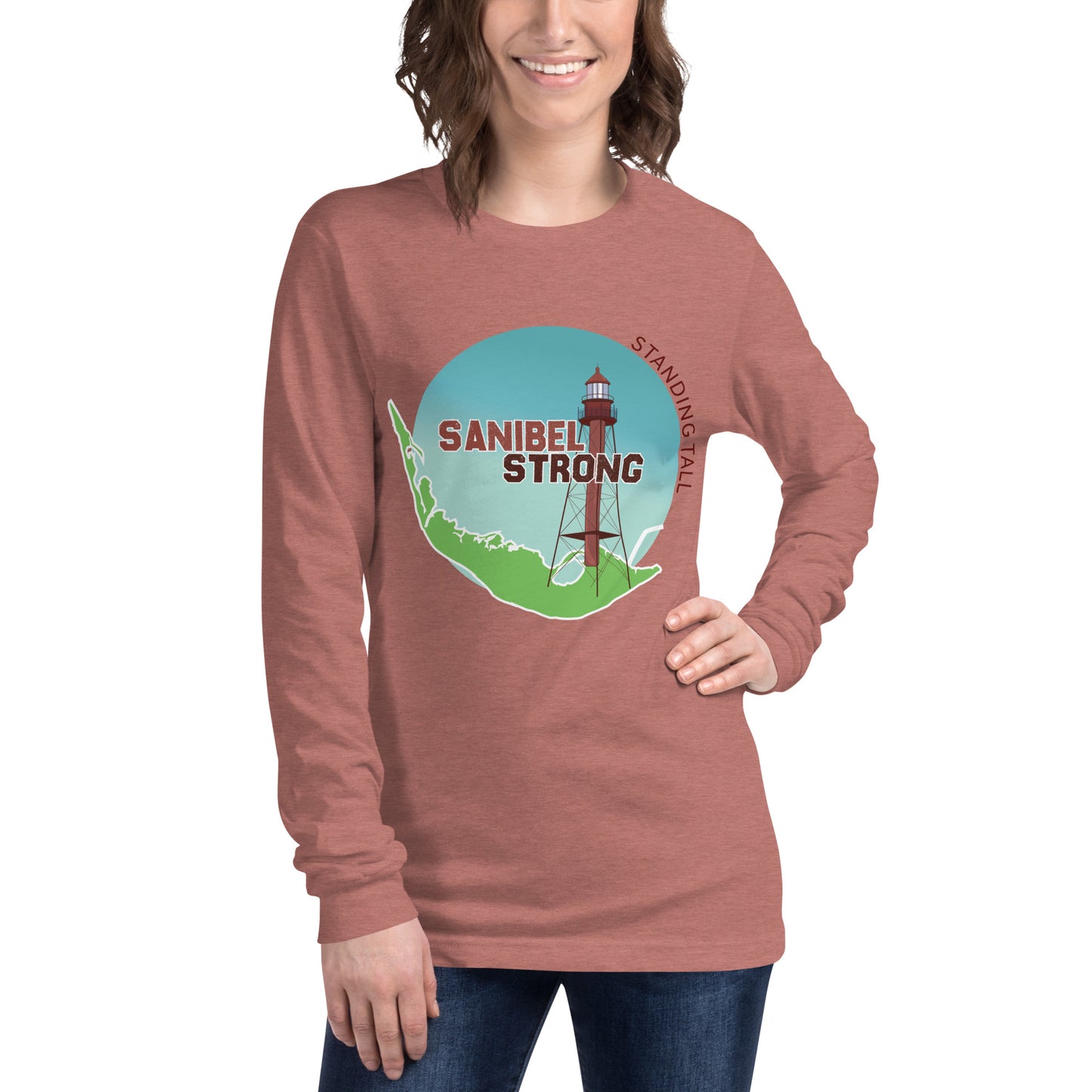 Sanibel Strong Standing Tall Unisex Long Sleeve Tee