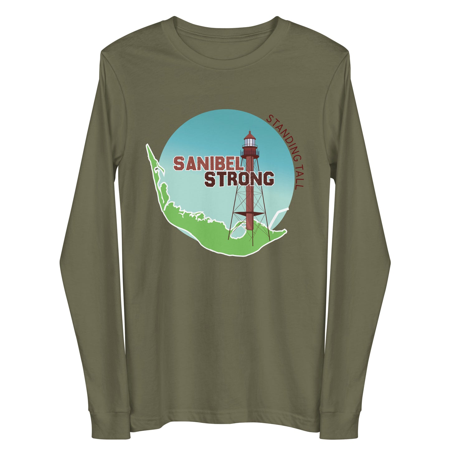 Sanibel Strong Standing Tall Unisex Long Sleeve Tee