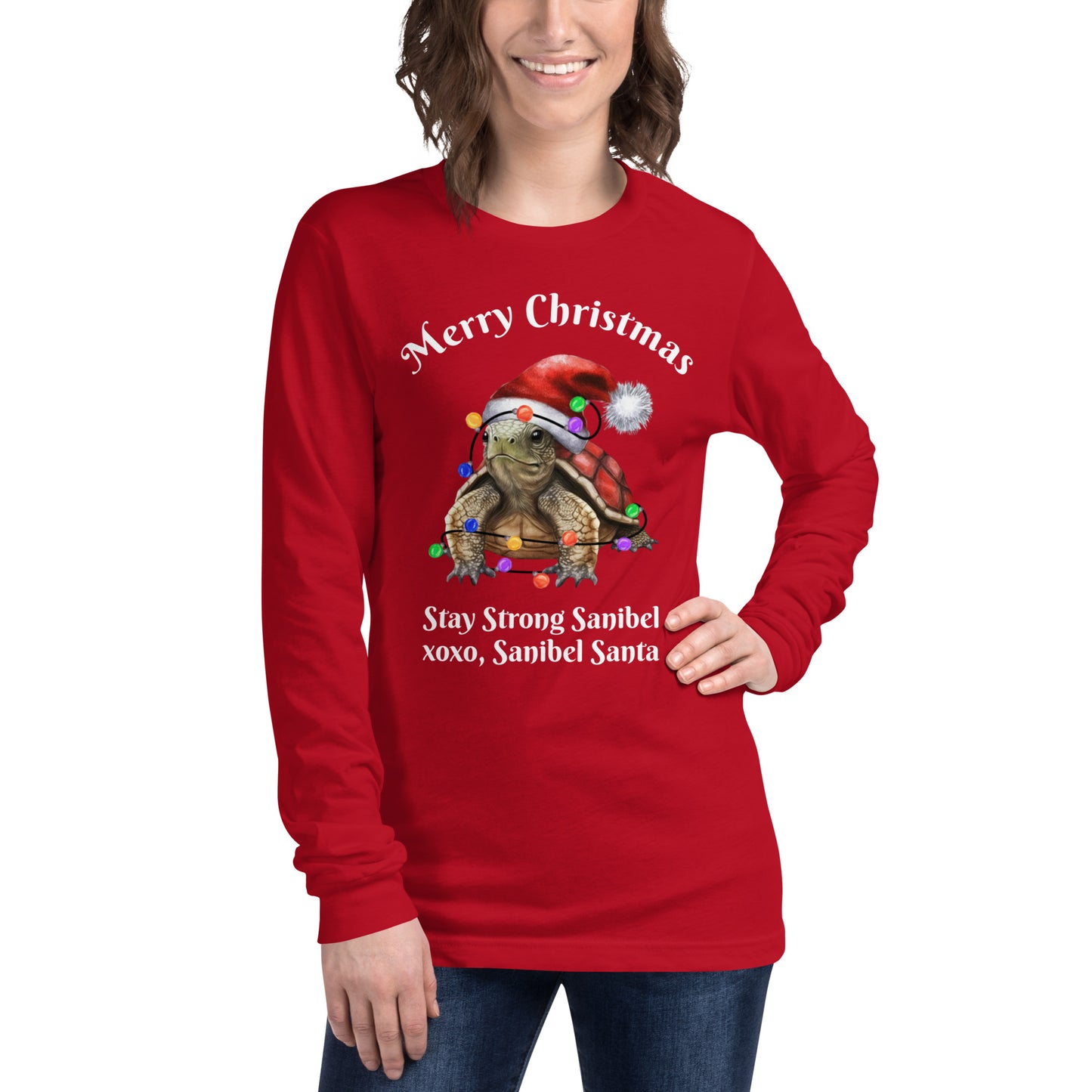 Sanibel Santa Unisex Long Sleeve Shirt